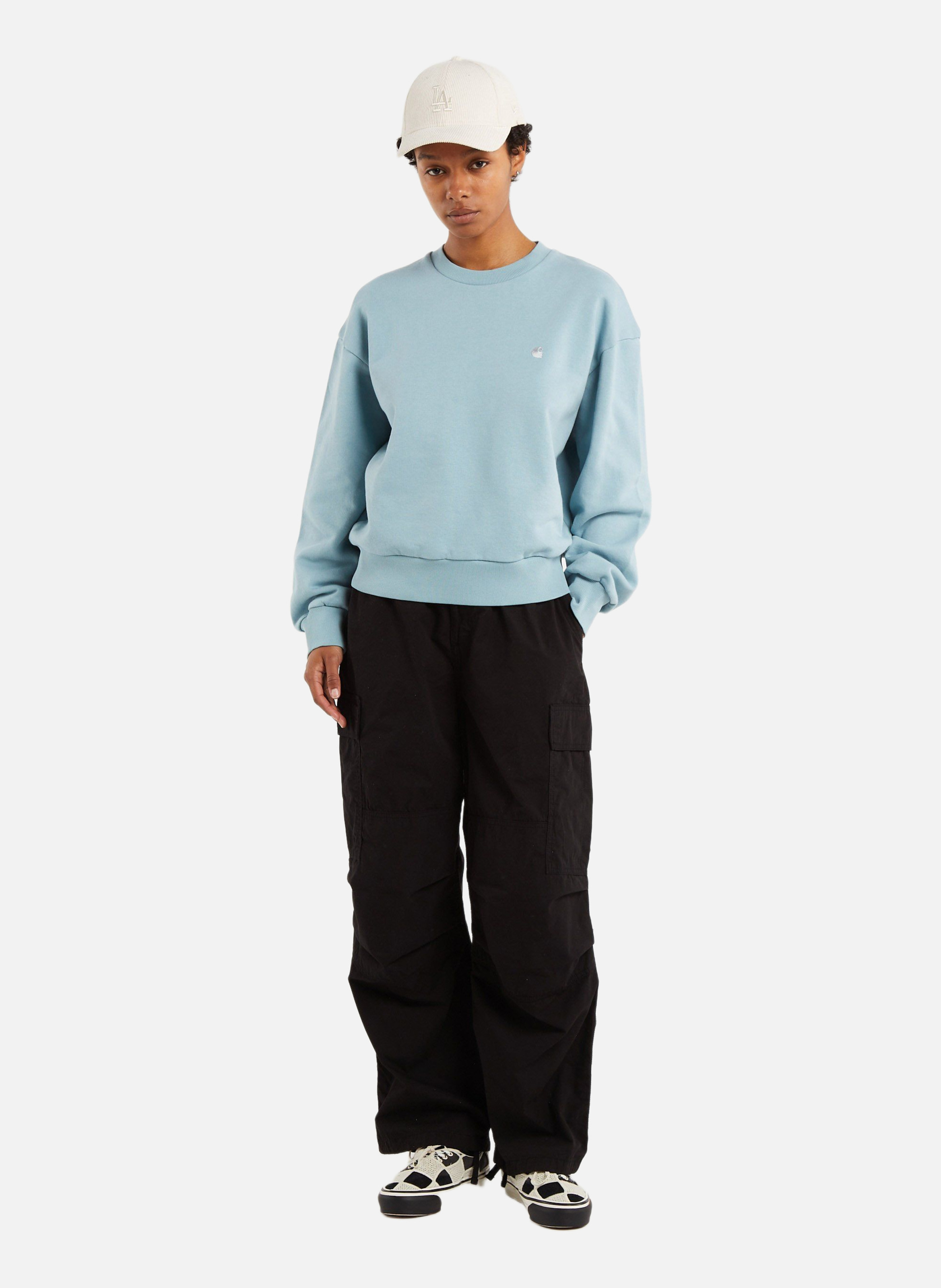 Sweatshirt w' casey CARHARTT WIP Bleu