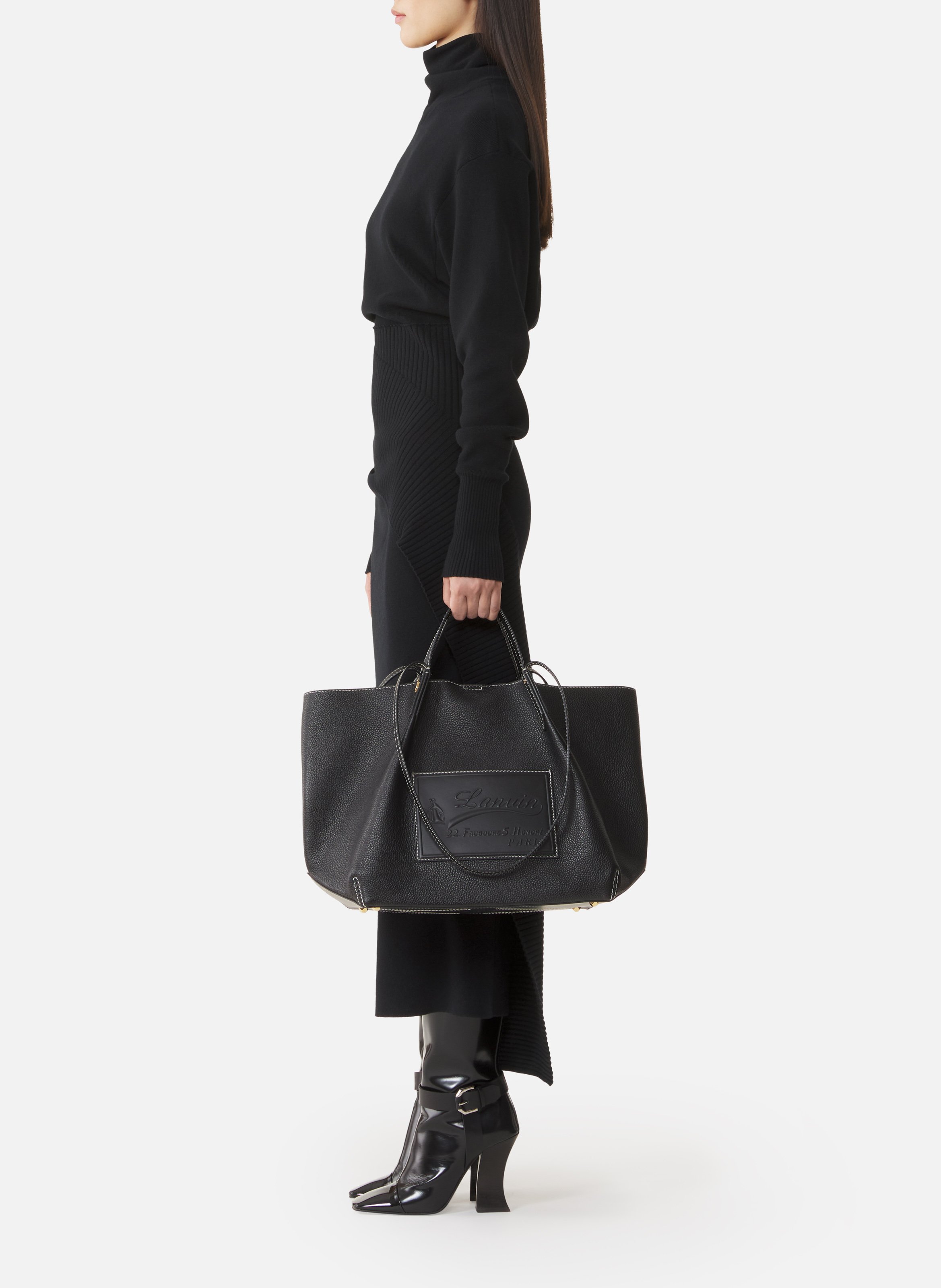 Sac cabas catch by lanvin LANVIN Noir