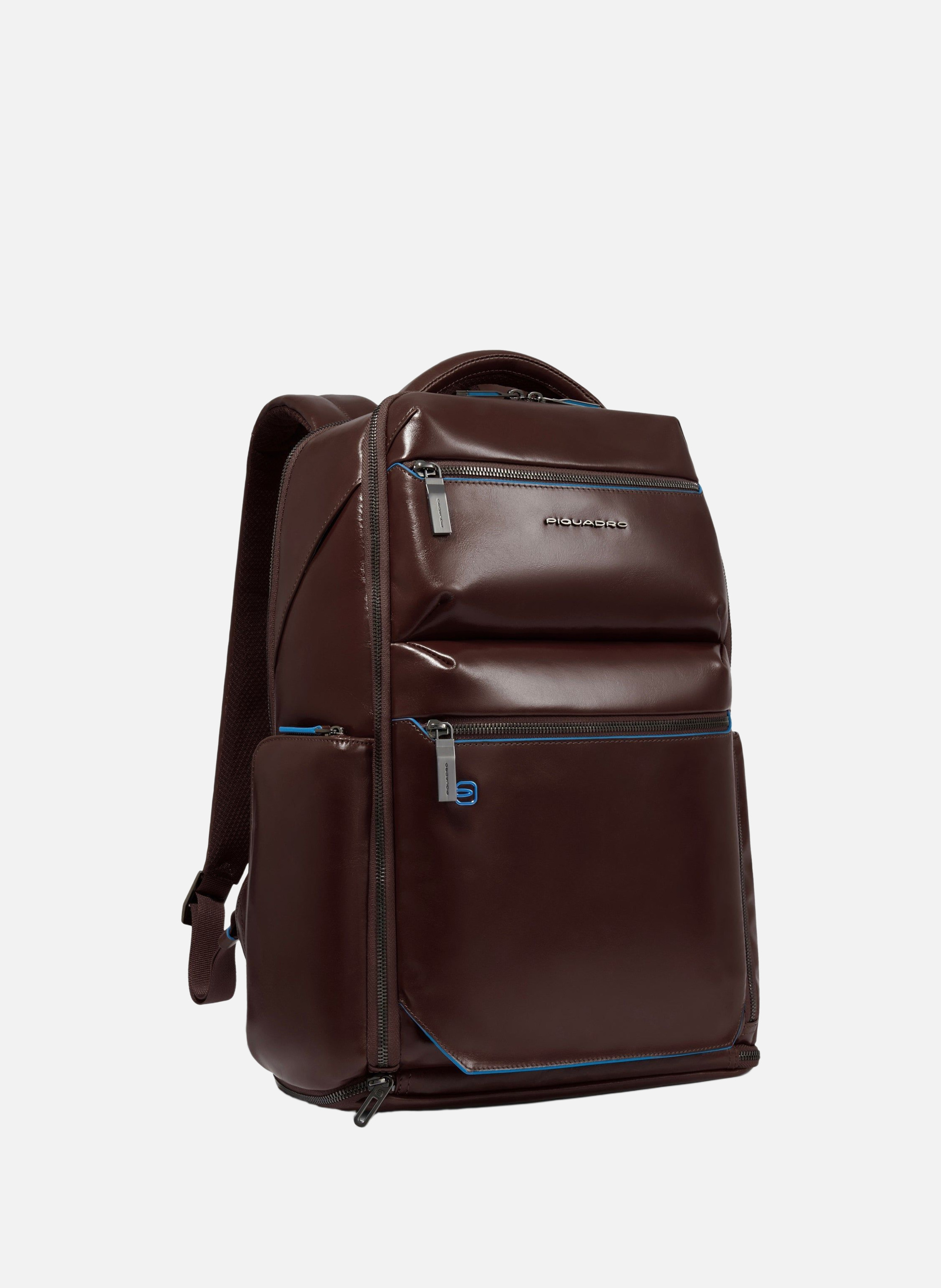 Rugzak voor 15,6" laptop, aanpasbaar | Bruin PIQUADRO Heren