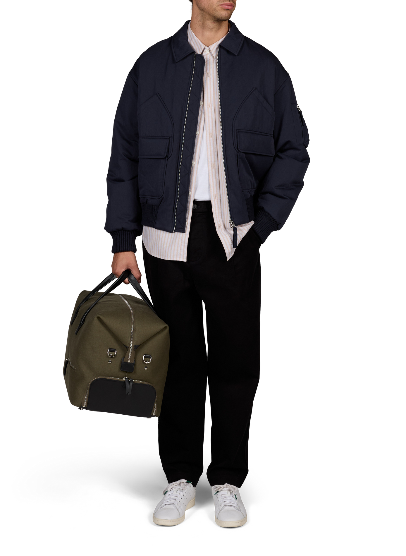 Sac de voyage Remington bi-matière LUNDI Kaki