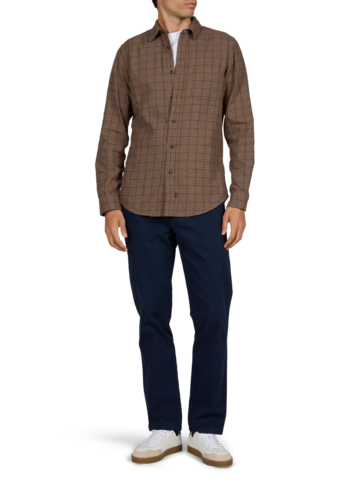 Chemise droite en coton DOCKERS Multicolore