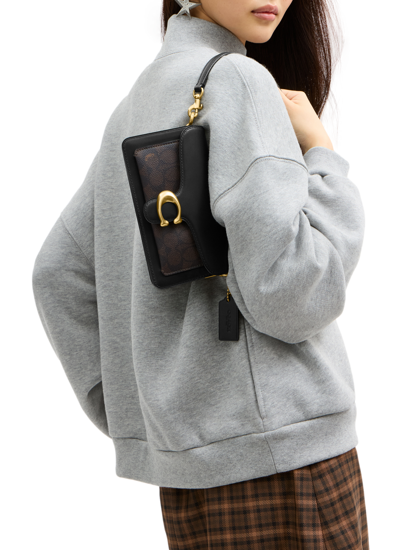 TABBY 20 leather handbag COACH Black