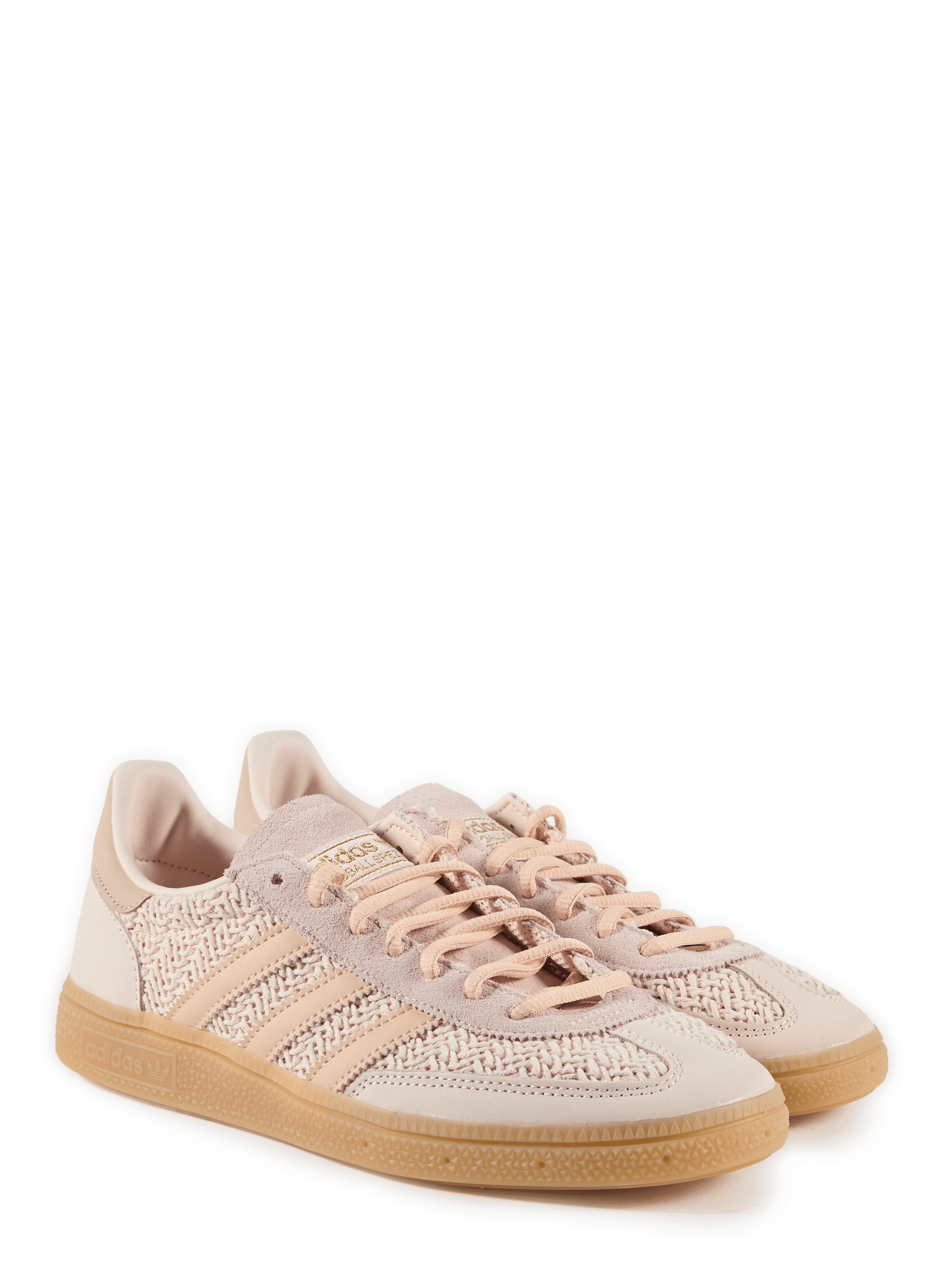 Zapatillas bajas trenzadas de piel ADIDAS Blanco