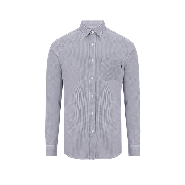 Chemise à carreaux en coton