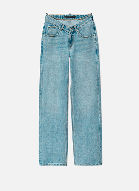 Jeans mit Kettendetail BlauALEXANDER WANG 
