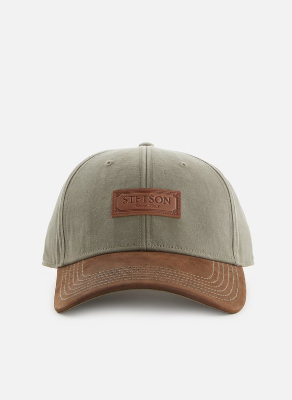 Bi-material baseball cap STETSON Bi-material baseball cap STETSON