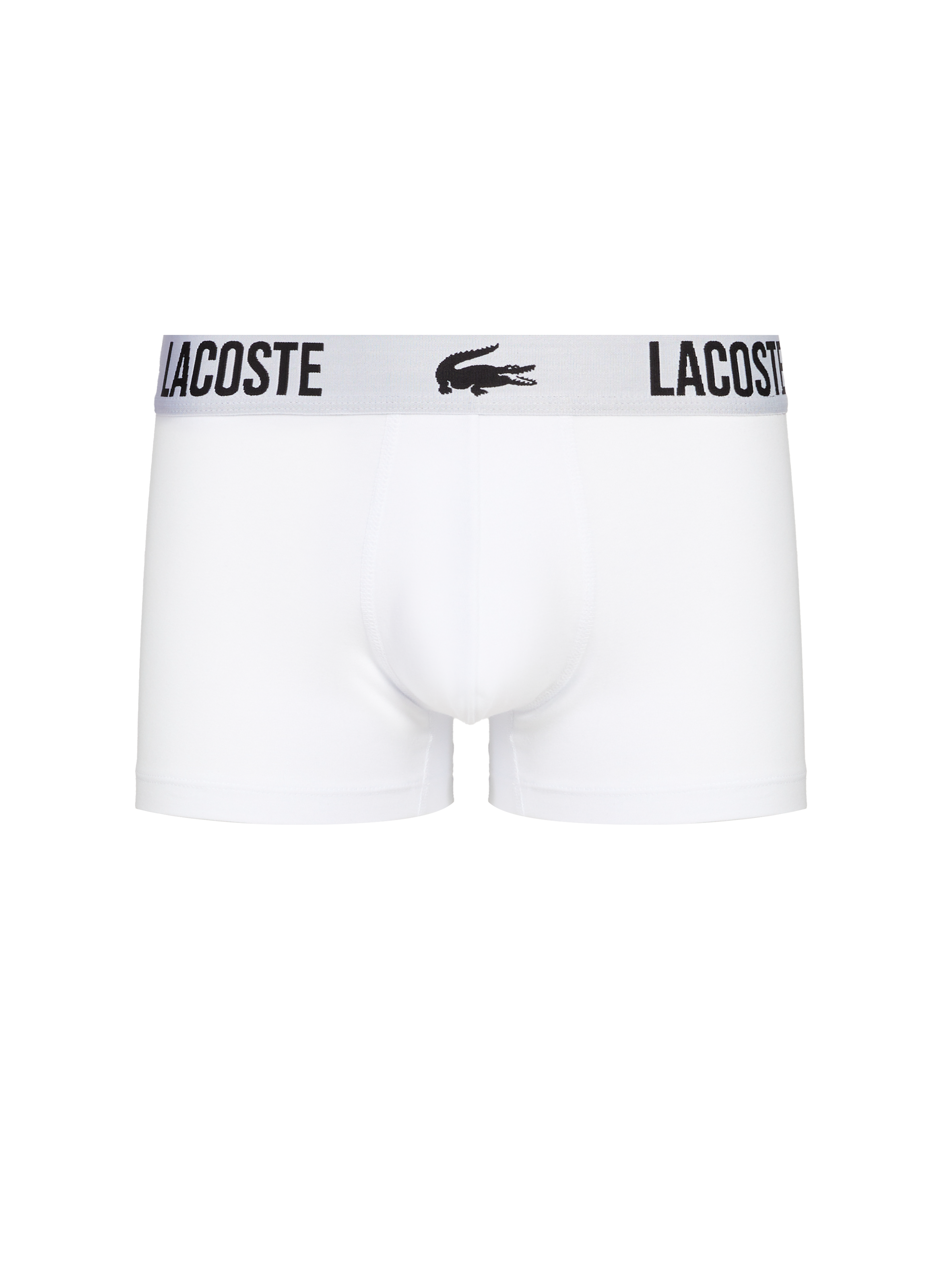  Pack of three cotton boxers LACOSTE Multicolour