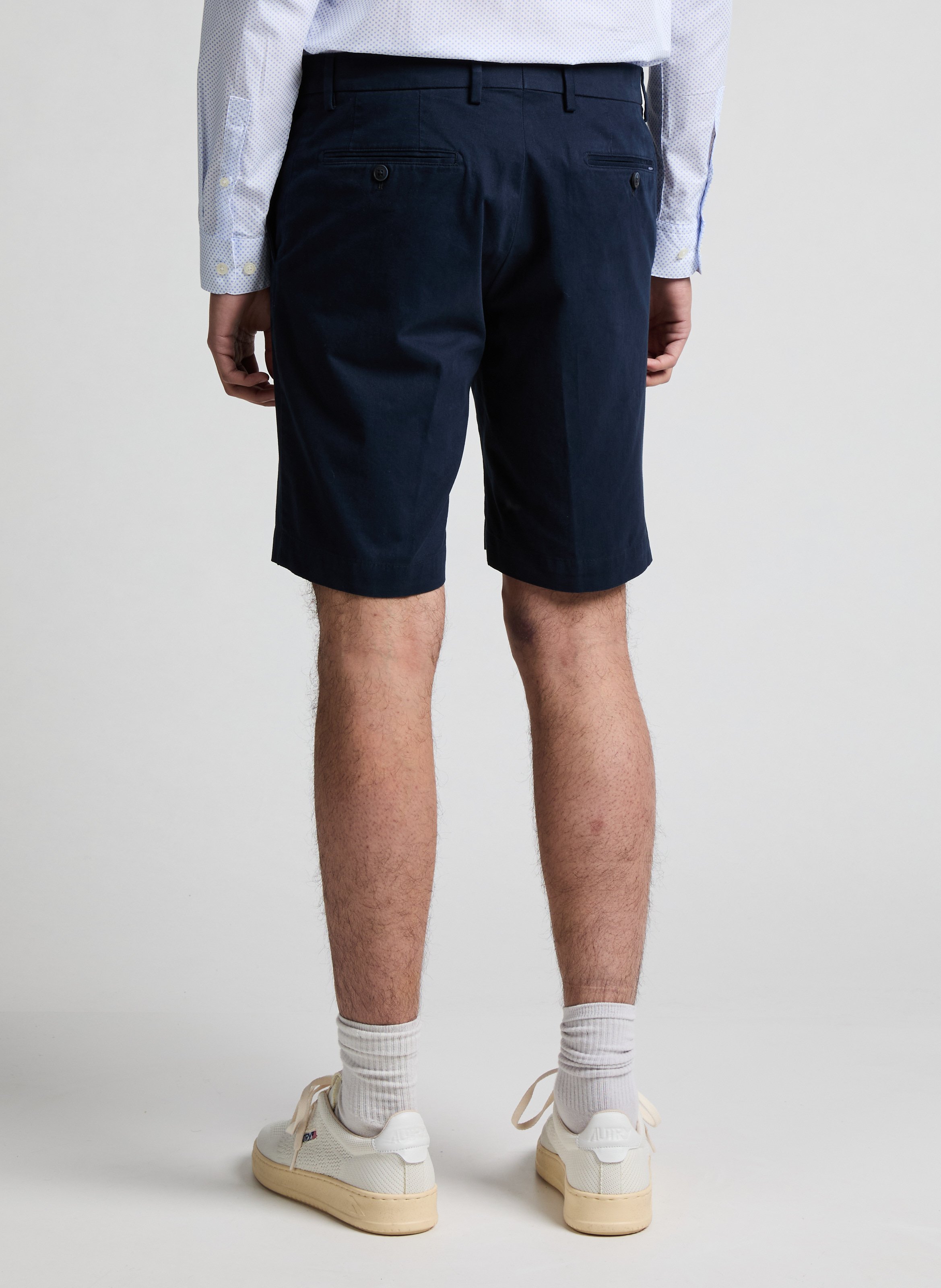 Short en coton  HACKETT Bleu