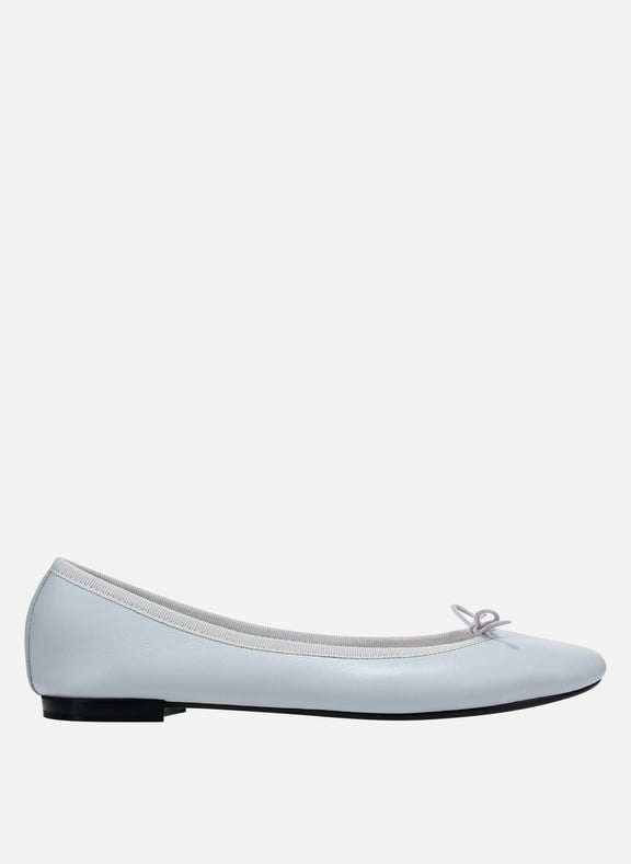 Ballerines en cuir cendrillon Gris by REPETTO REPETTO Ballerines en cuir cendrillon Gris
