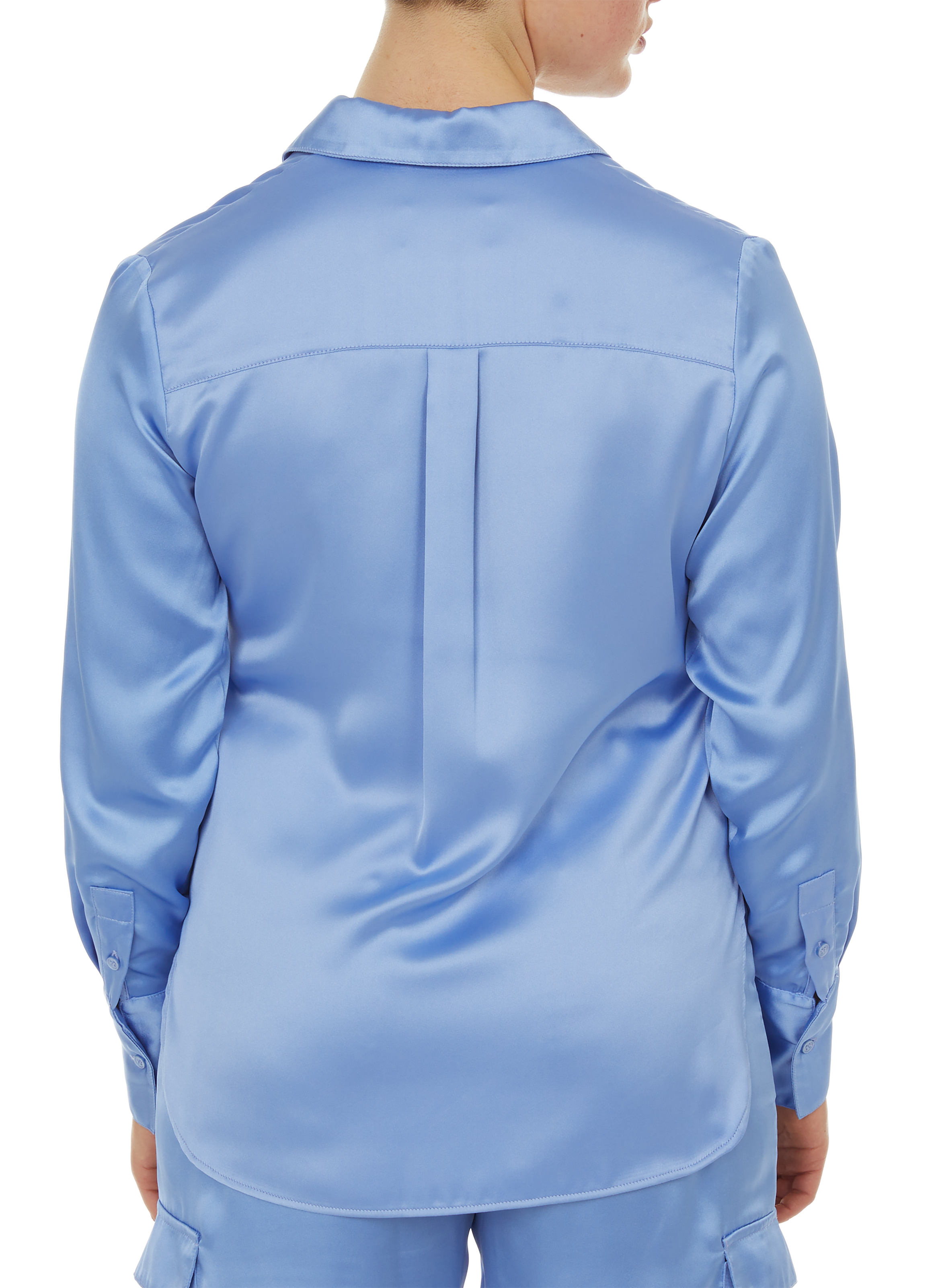 Satin shirt  SAISON 1865 Blue