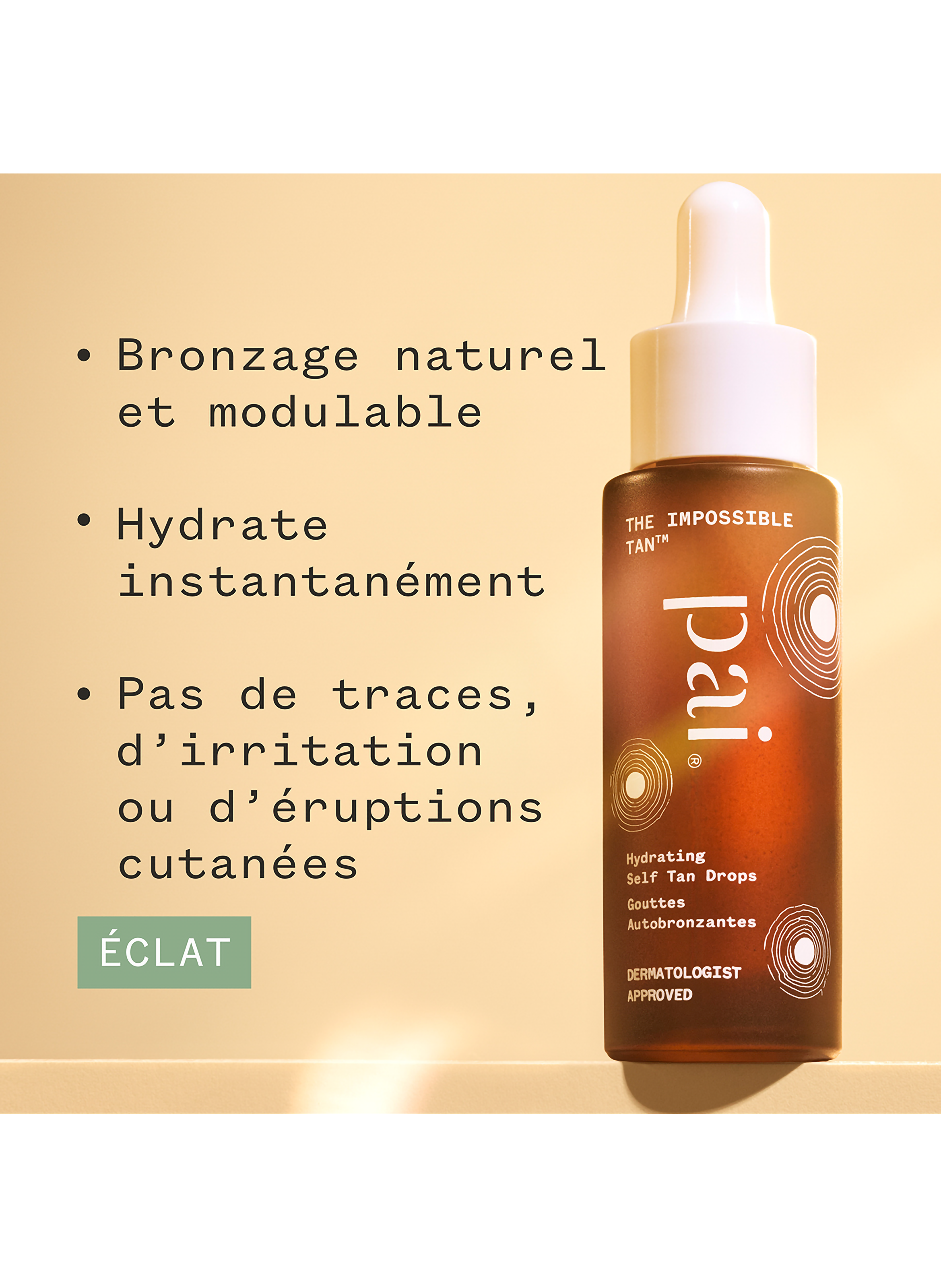 The Impossible Tan - Hydrating Self-Tanning Drops PAI No color