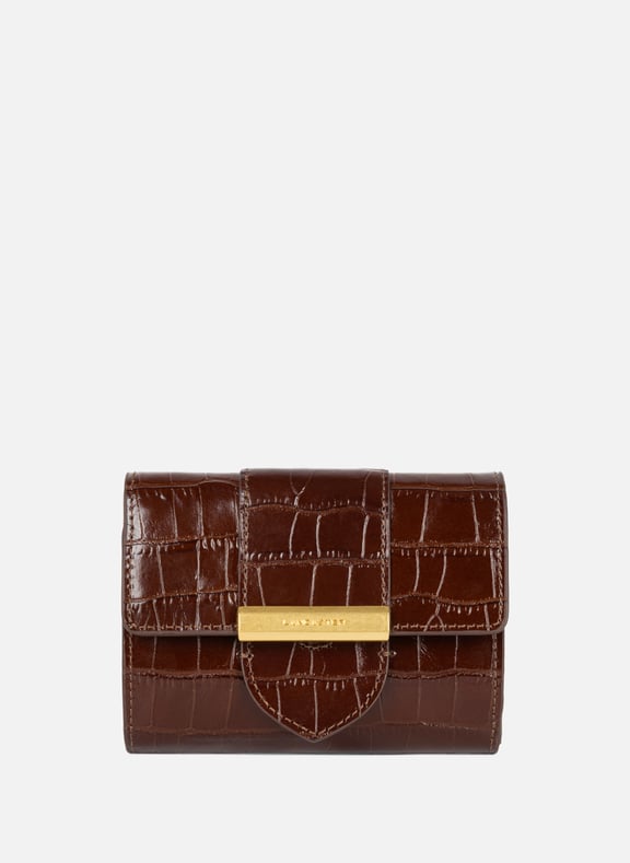 Portefeuille - exo ily Marron by LANCASTER LANCASTER Portefeuille - exo ily Marron