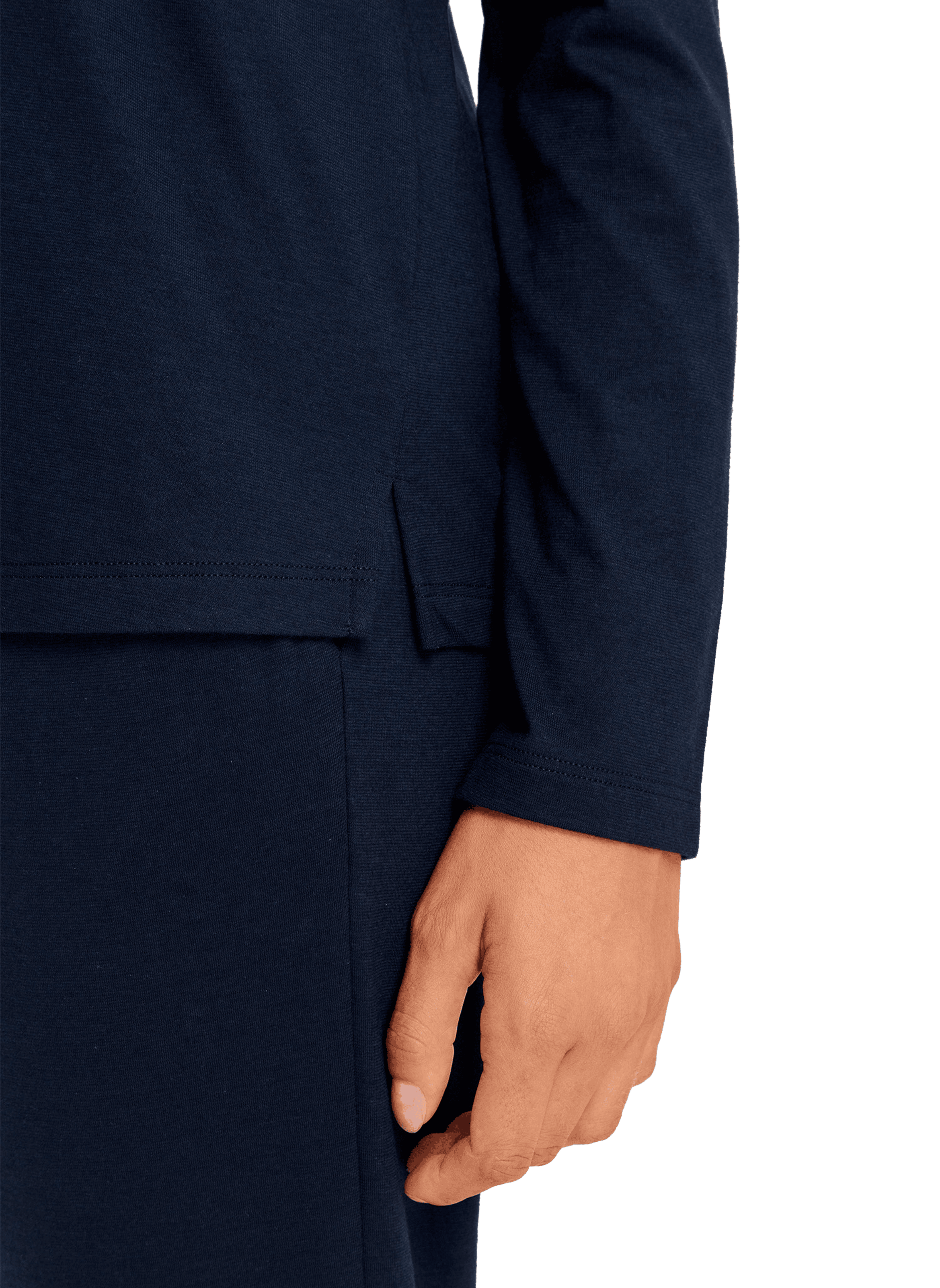 Long-sleeved HANRO Blue