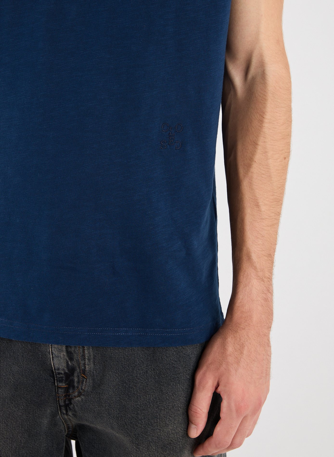 T-shirt en coton CLOSED Bleu