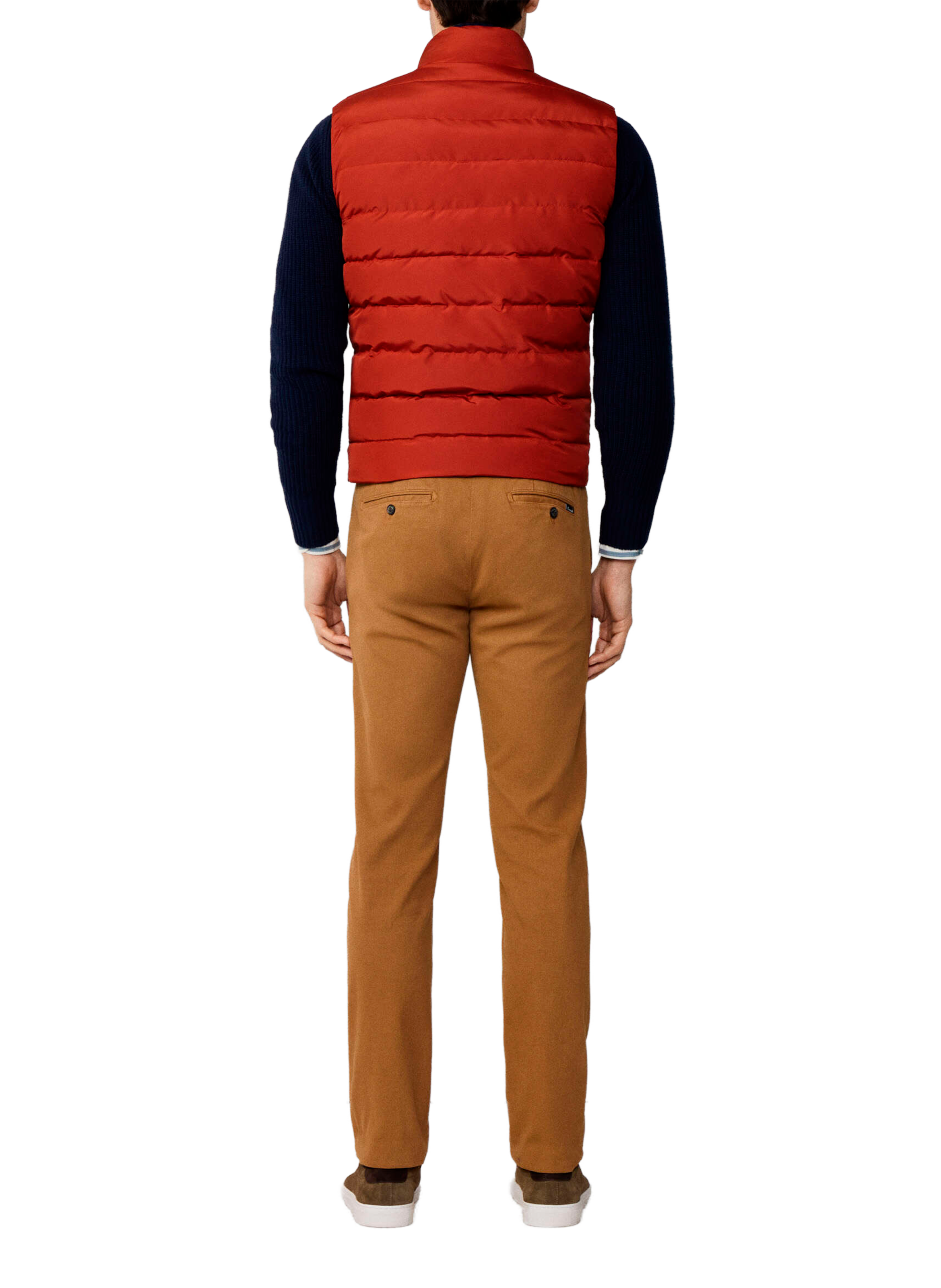 Blouson matelassé sans manches FACONNABLE Marron