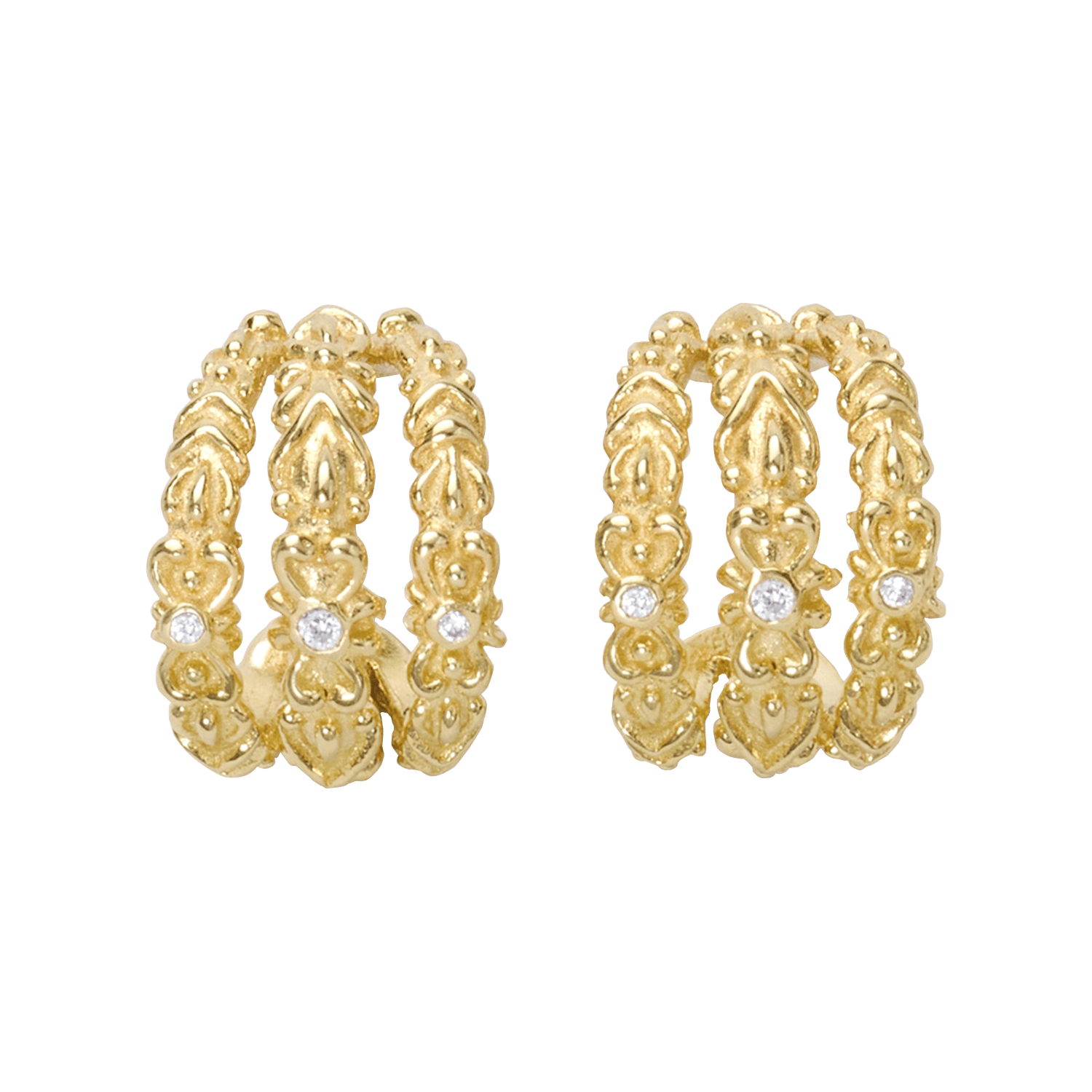 Boucle d'oreille perrine BA&SH Doré