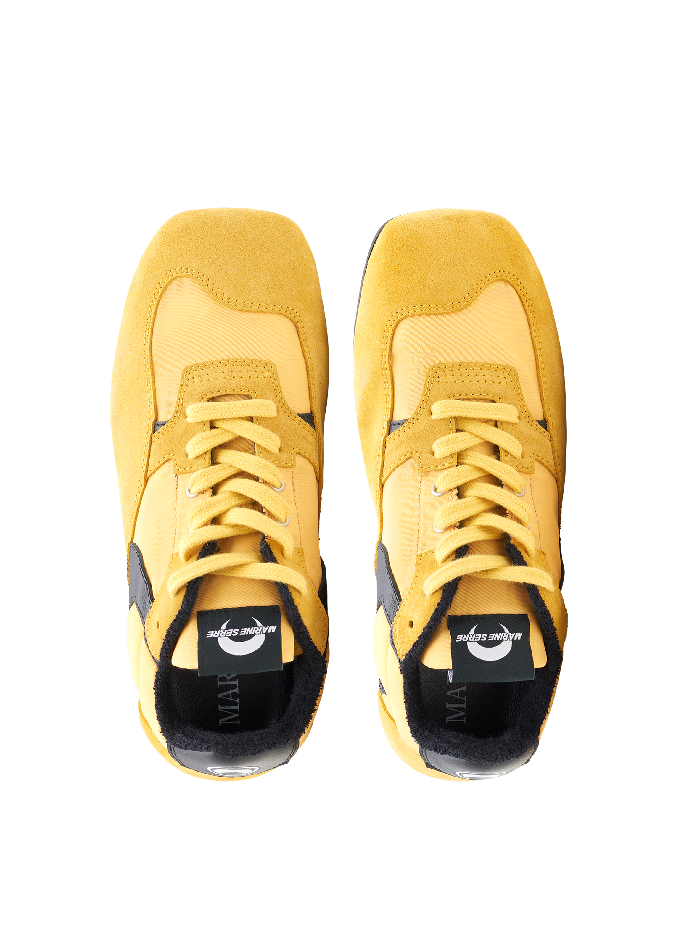 Baskets ms rise iii MARINE SERRE Jaune