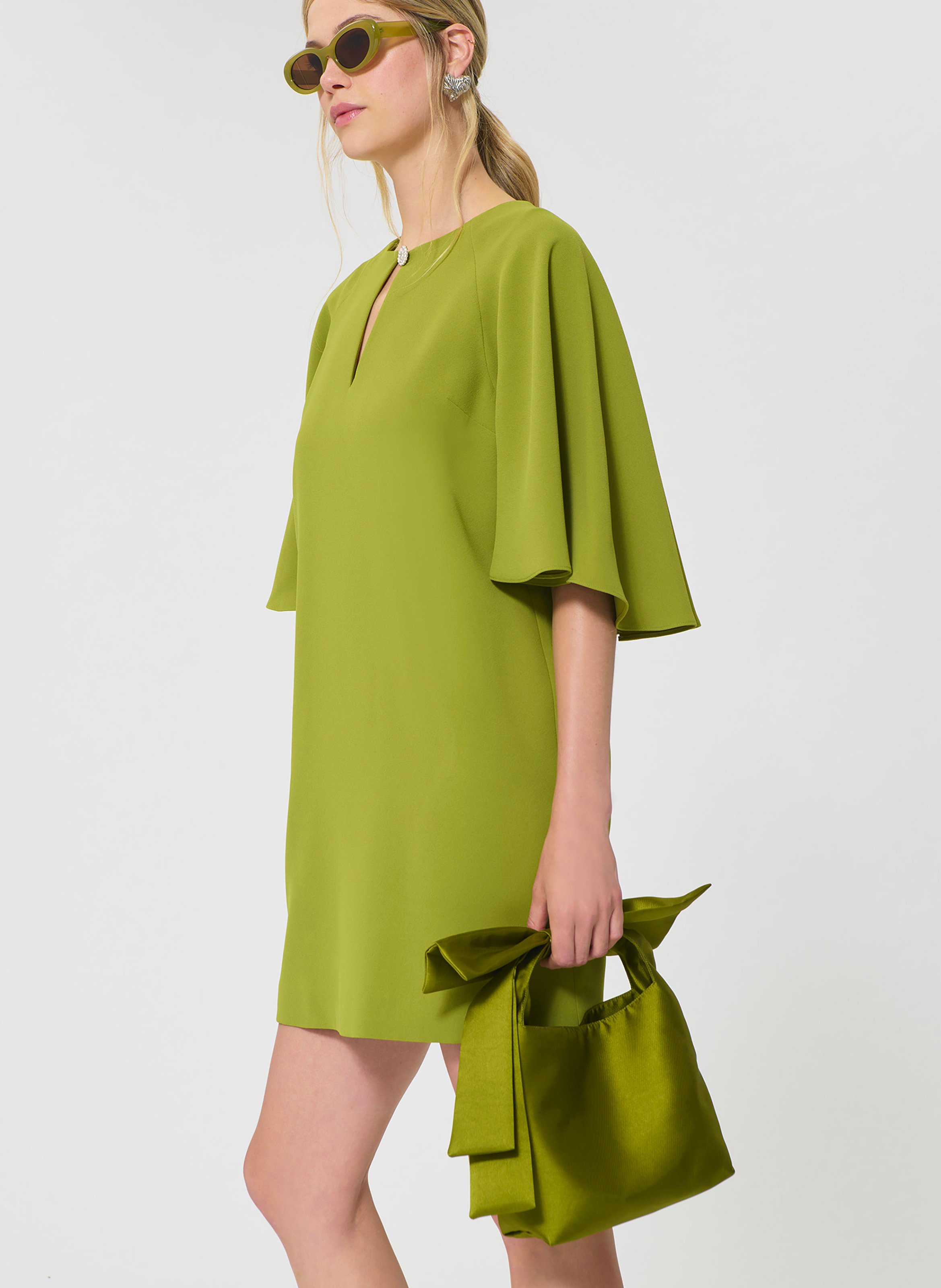 Robe renetta TARA JARMON Vert