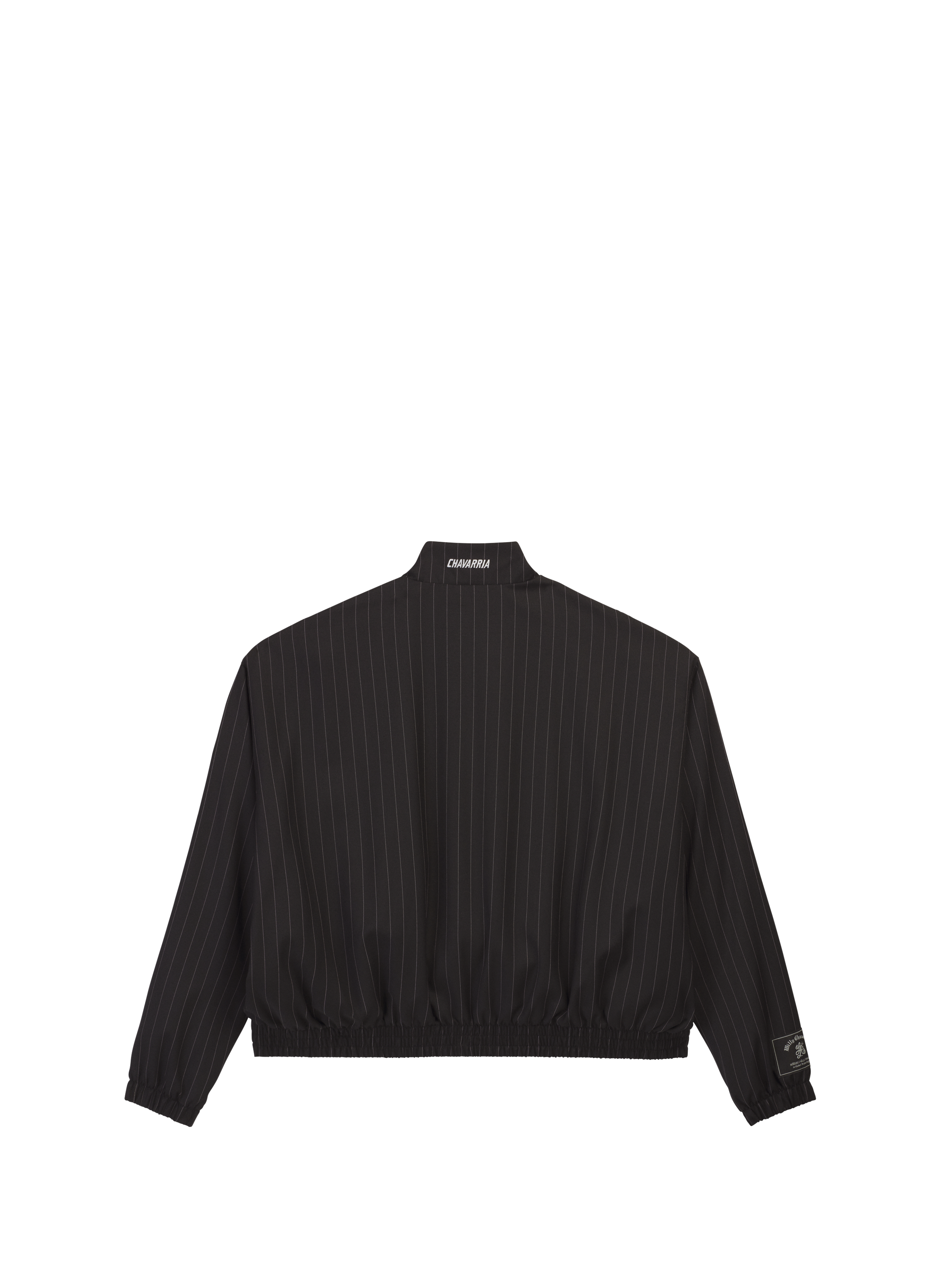 Oversized Striped Merino Wool Blend Jacket ADIDAS Grey