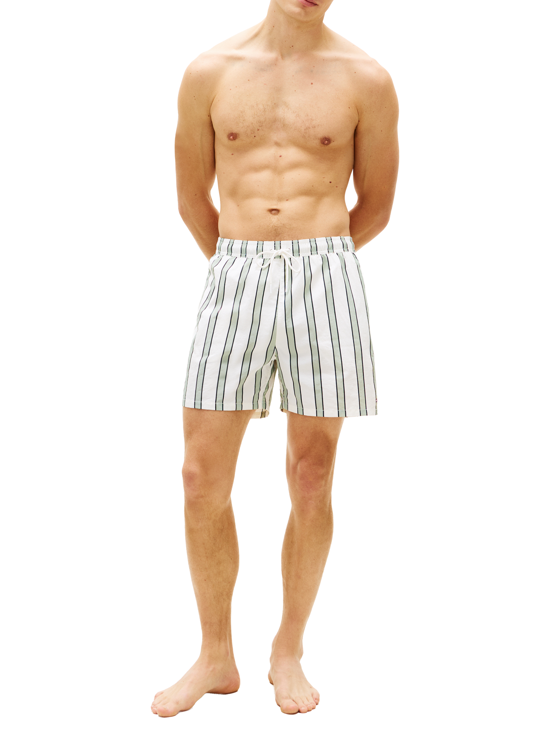 Short de bain imprimé TOMMY HILFIGER Vert