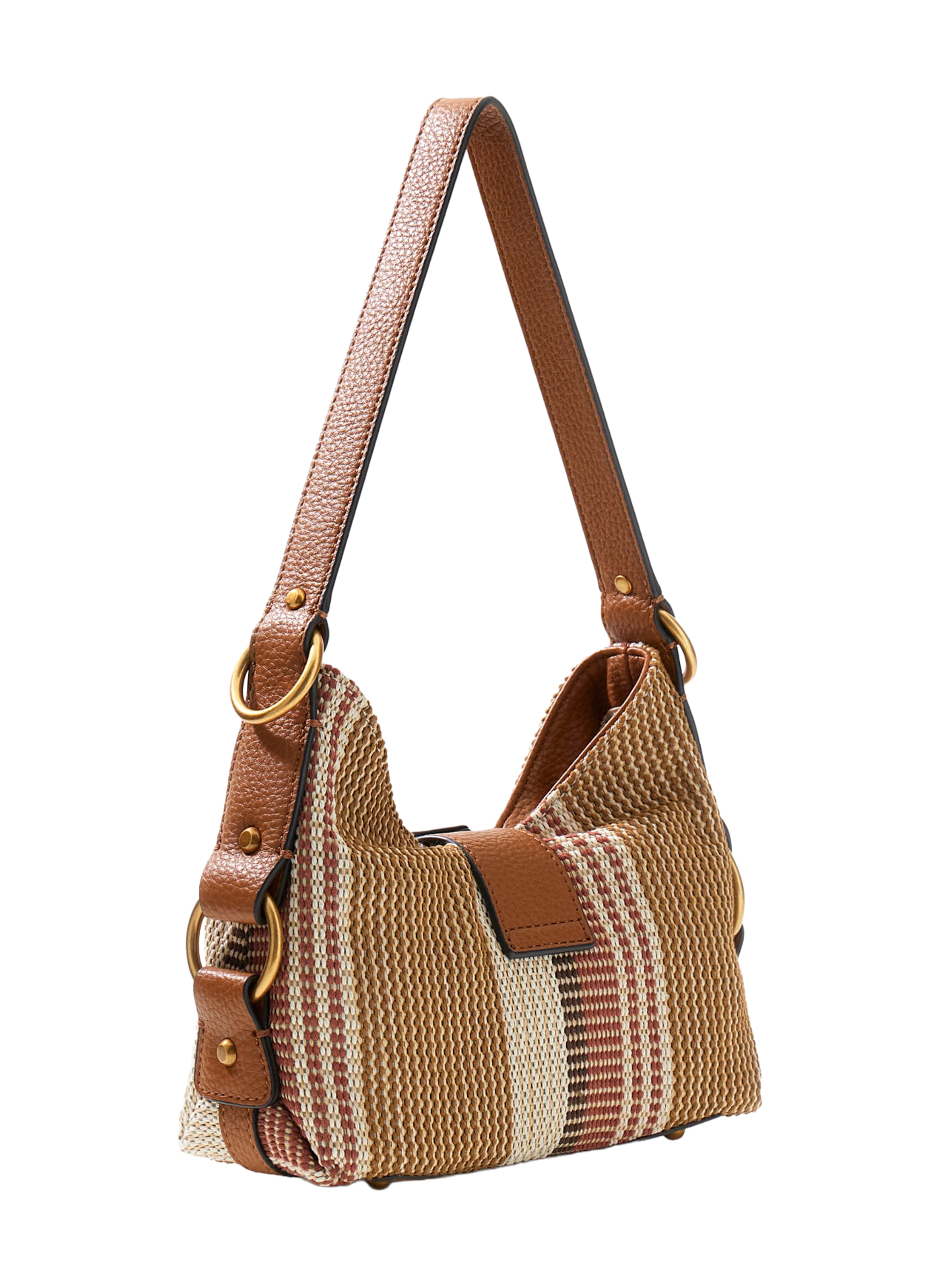 Sac porté épaule Camden à motif GUESS Marron