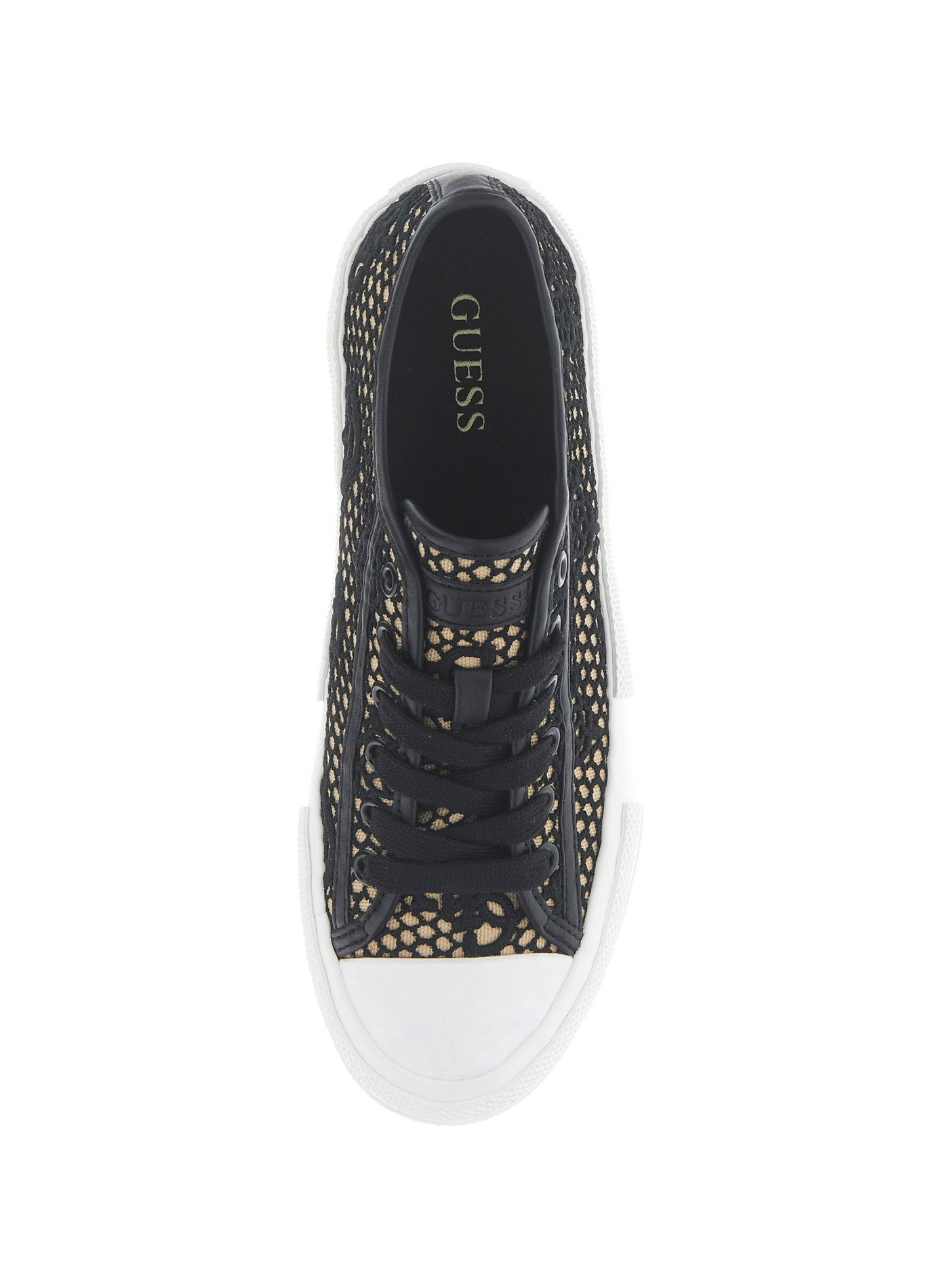Mesh sneakers Carey GUESS Black