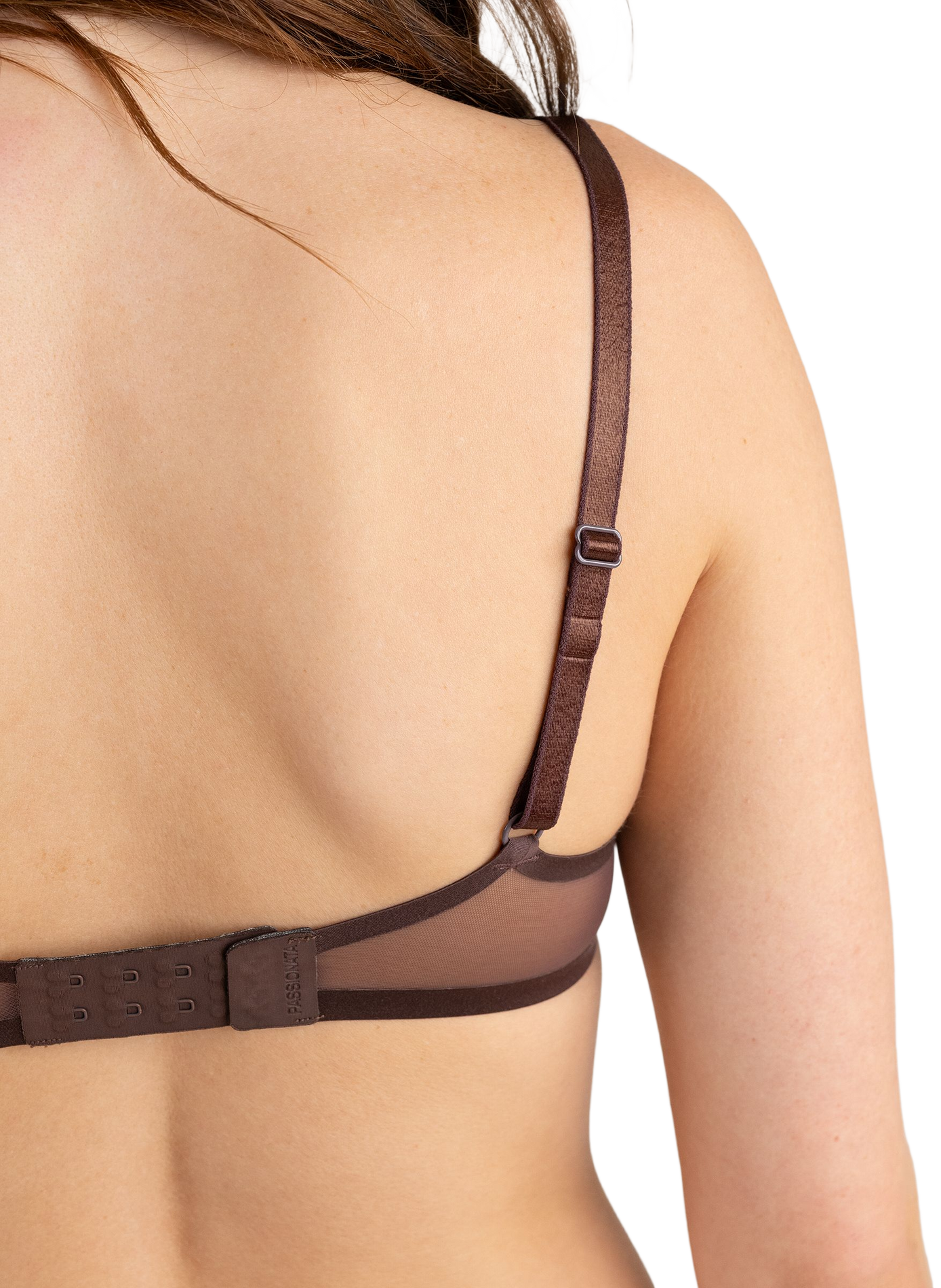 Sujetador de satén PASSIONATA Negro