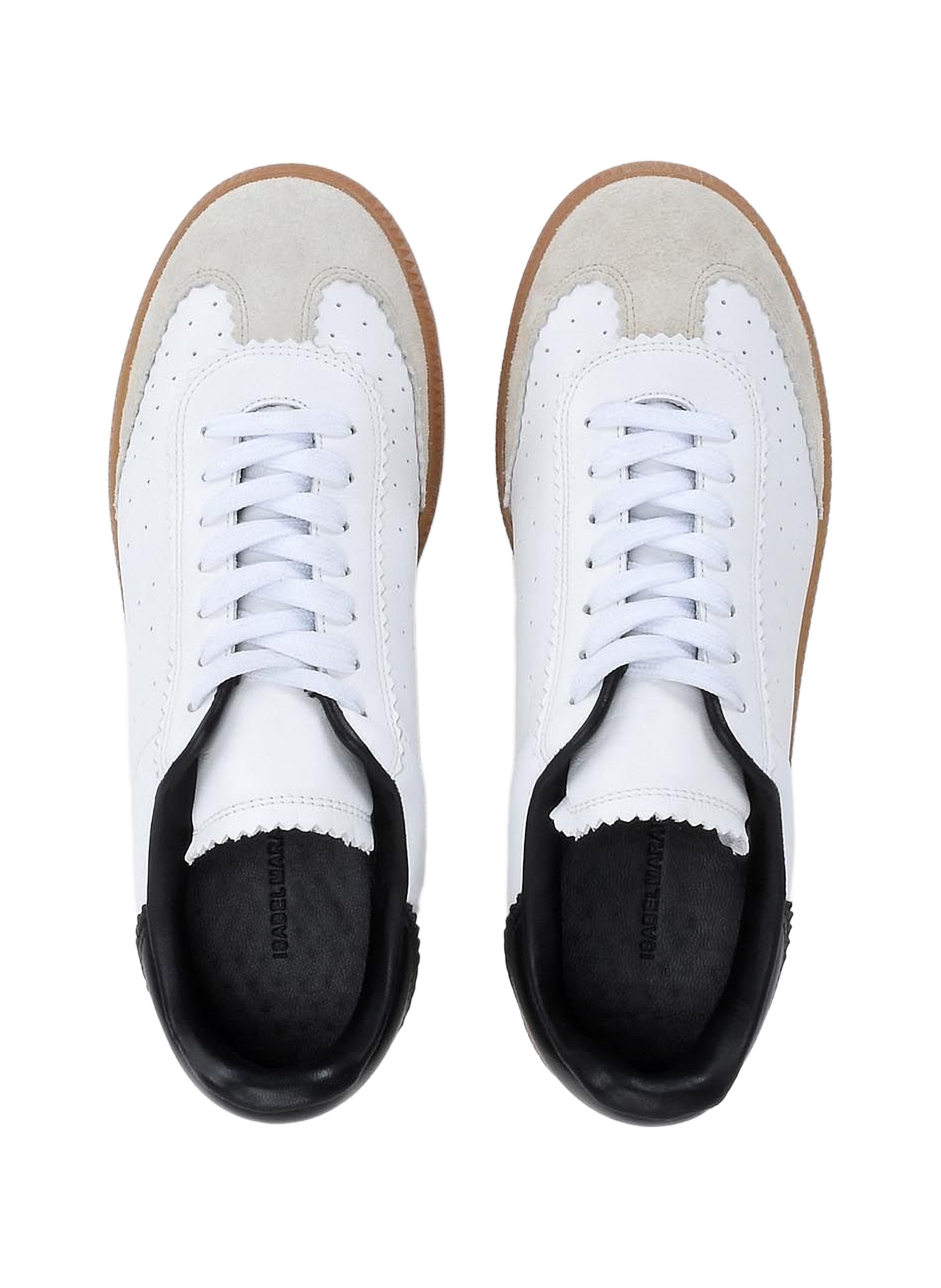 Bryce low-top leather sneakers ISABEL MARANT White