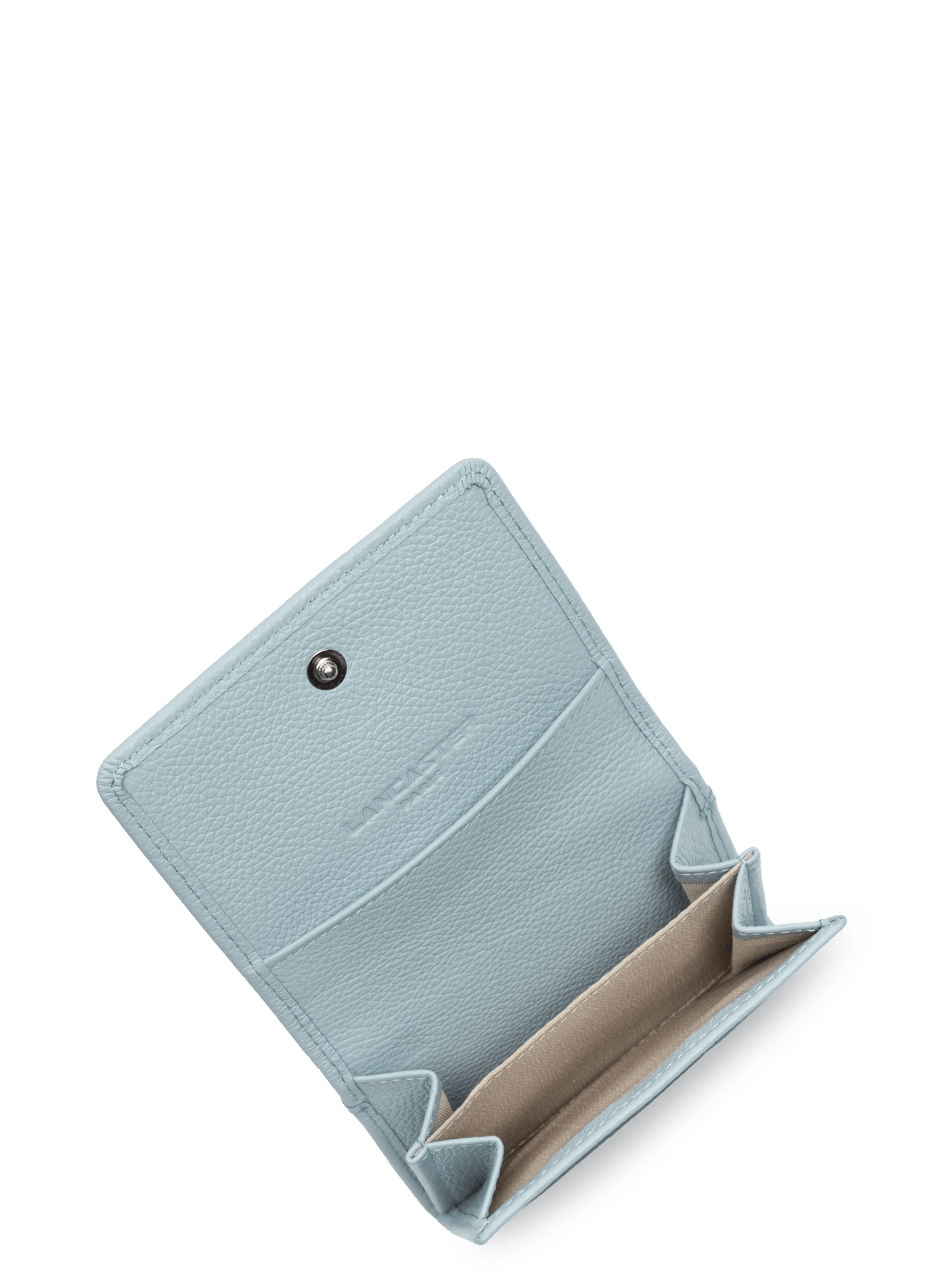 Porte-cartes - foulonné pm | Bleu LANCASTER Femme