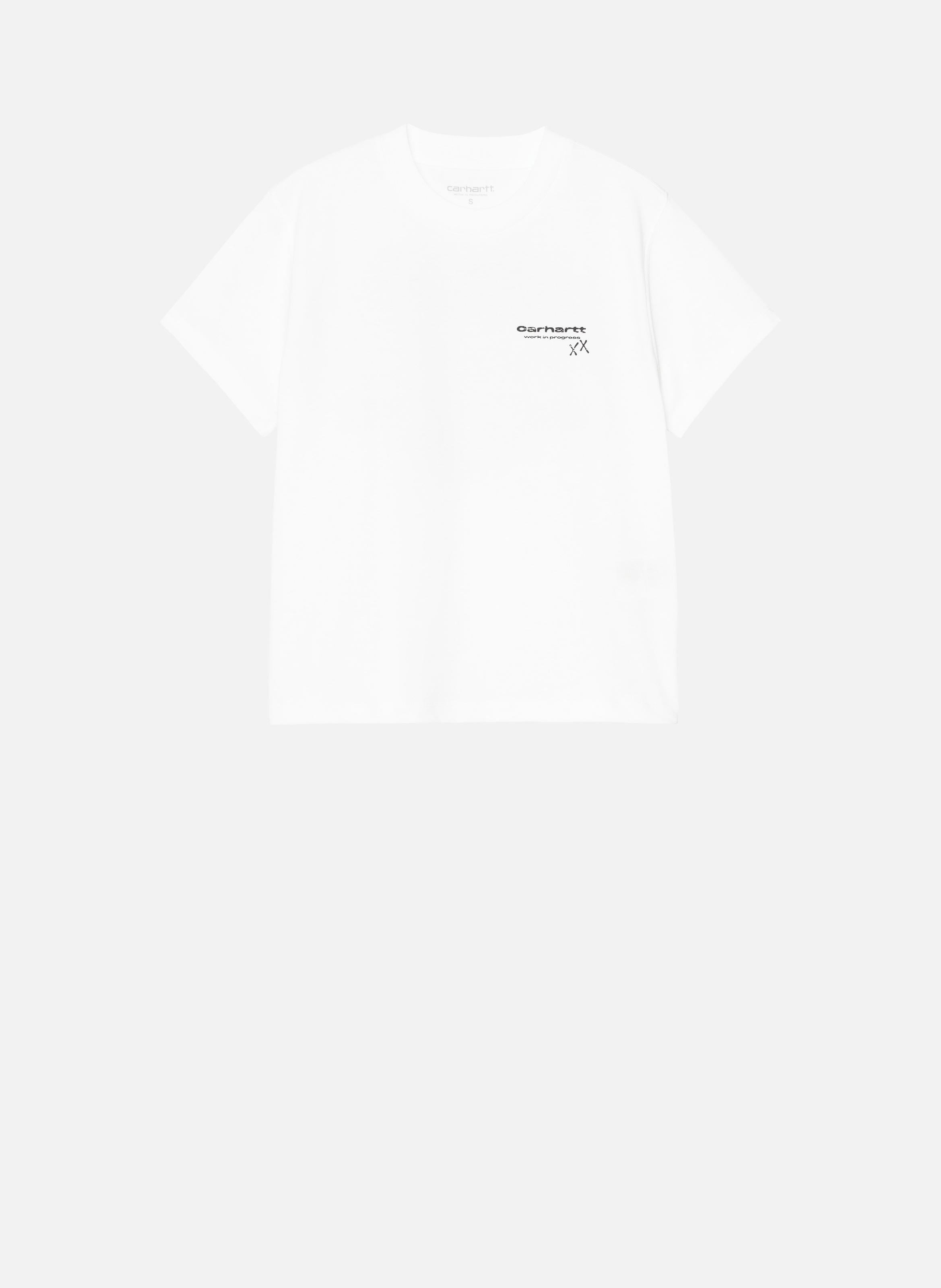 T-shirt w' s/s garble t-shirt CARHARTT WIP Blanc