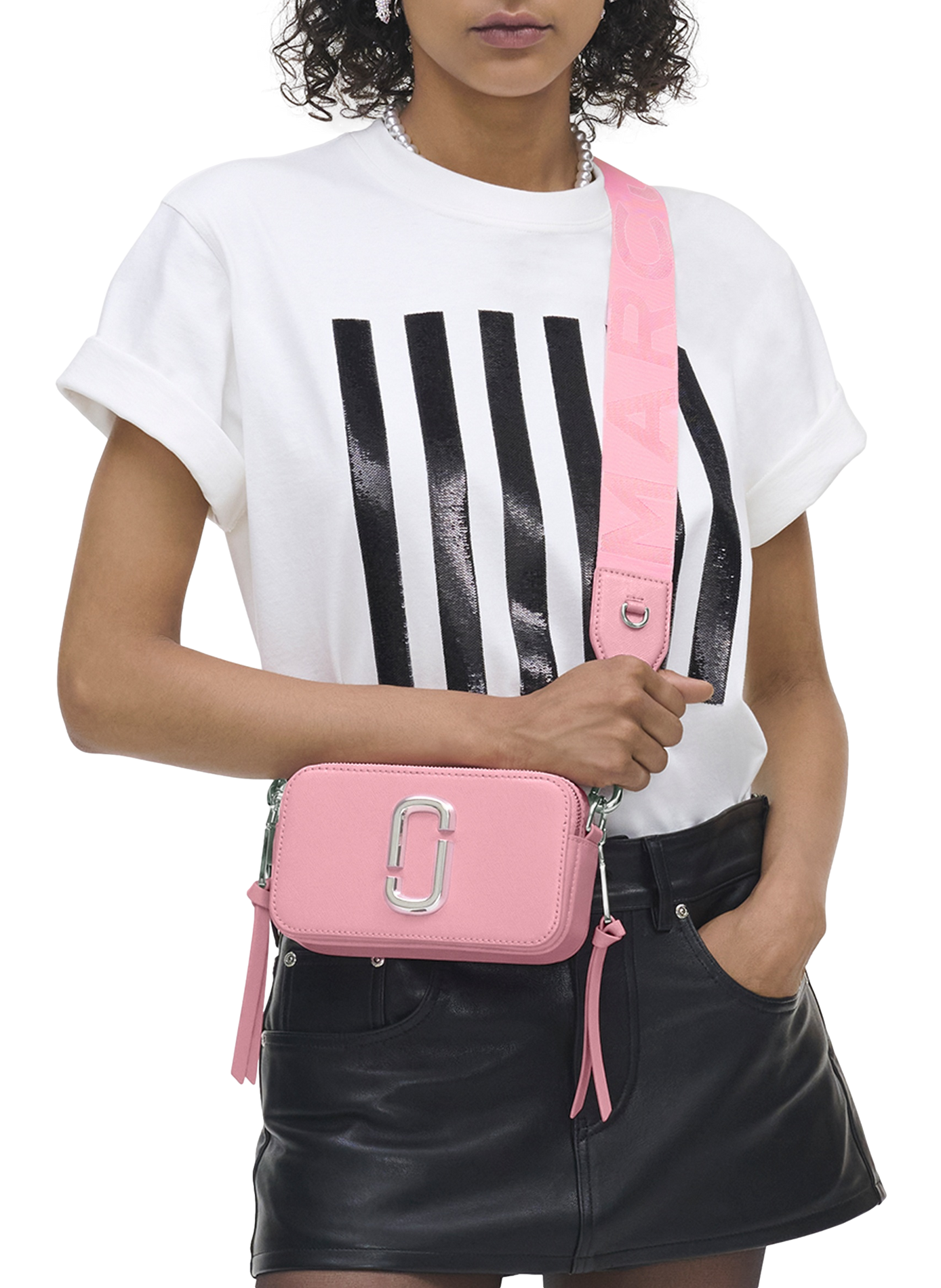 Snapshot bag MARC JACOBS Pink