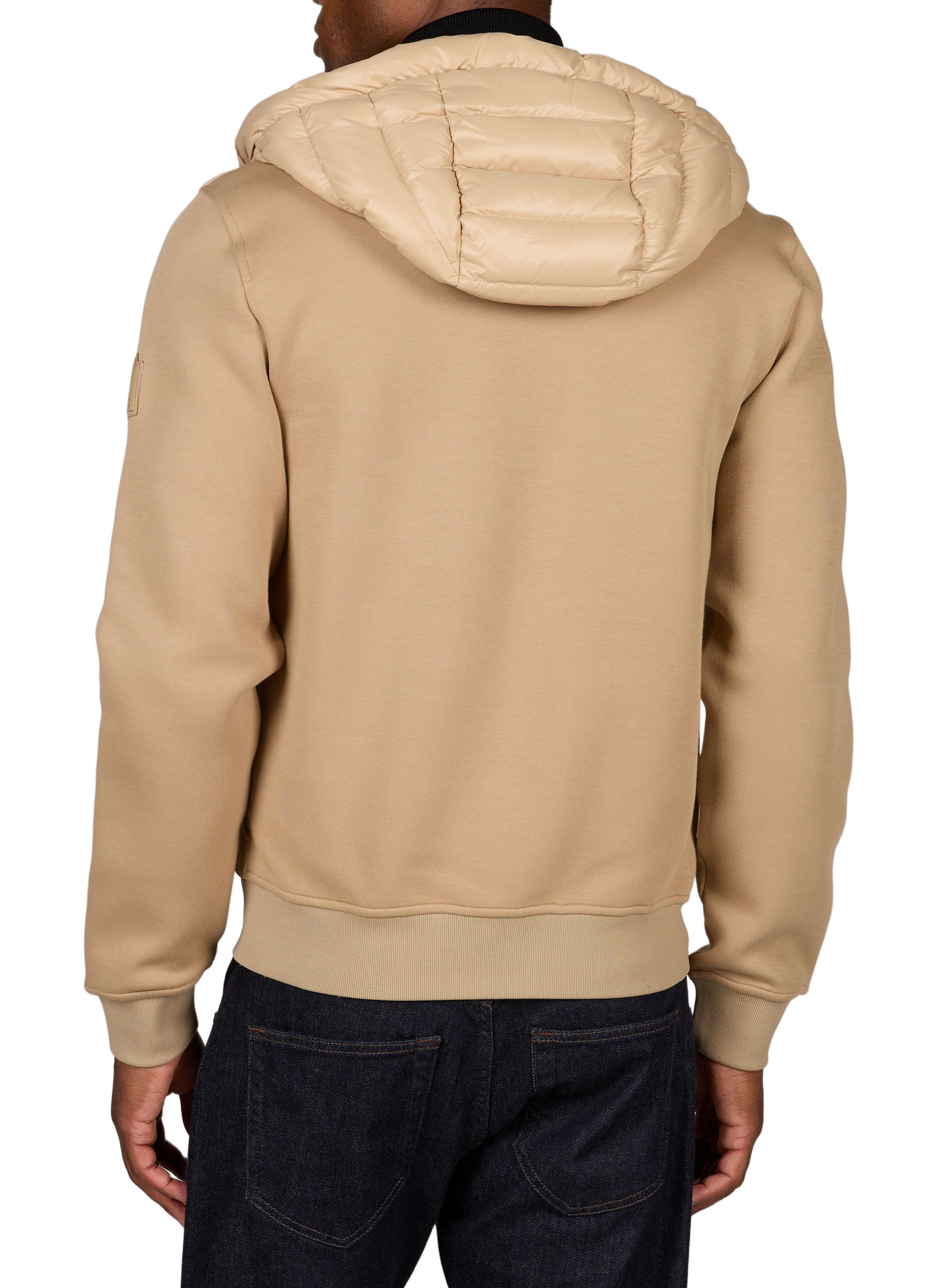 Leichte gerade gesteppte Kapuzenjacke MACKAGE Beige