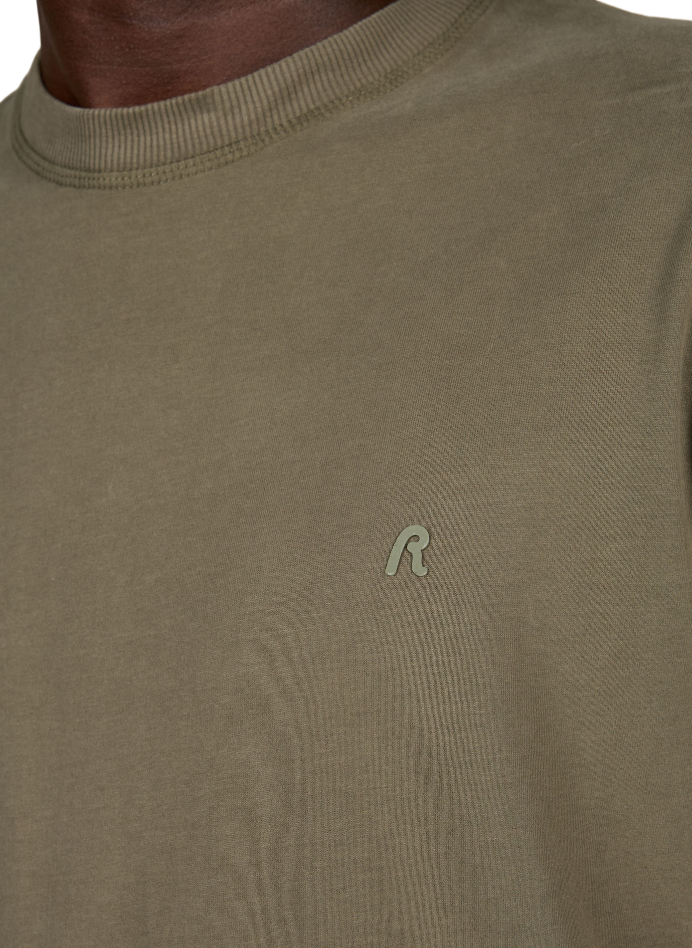 Cotton T-shirt REPLAY Green