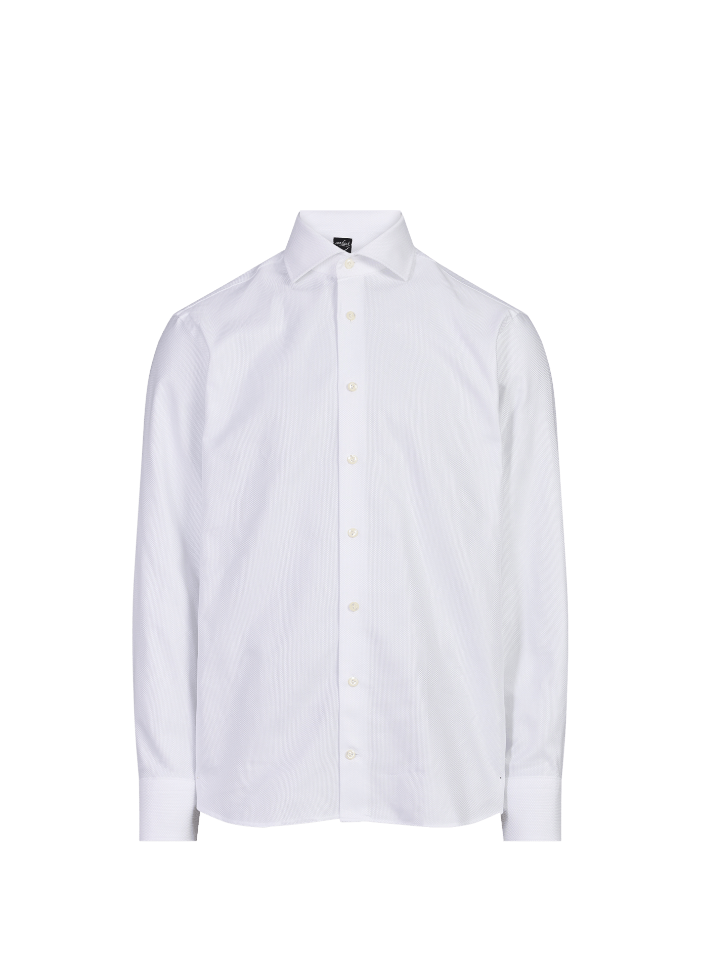 Chemise slim en coton  Blanc