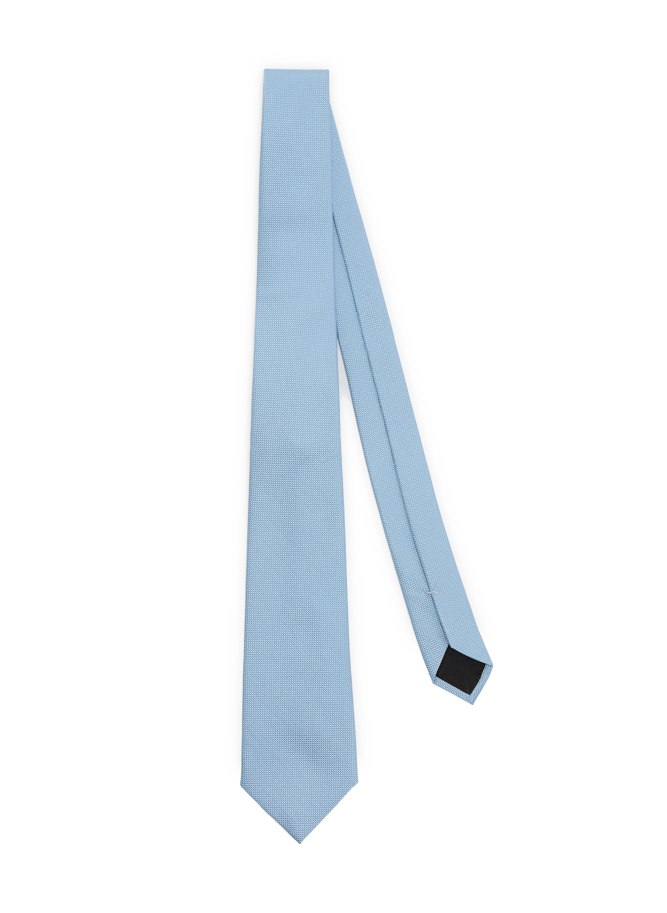 Seiden- und Baumwollkrawatte VAN LAACK Blau