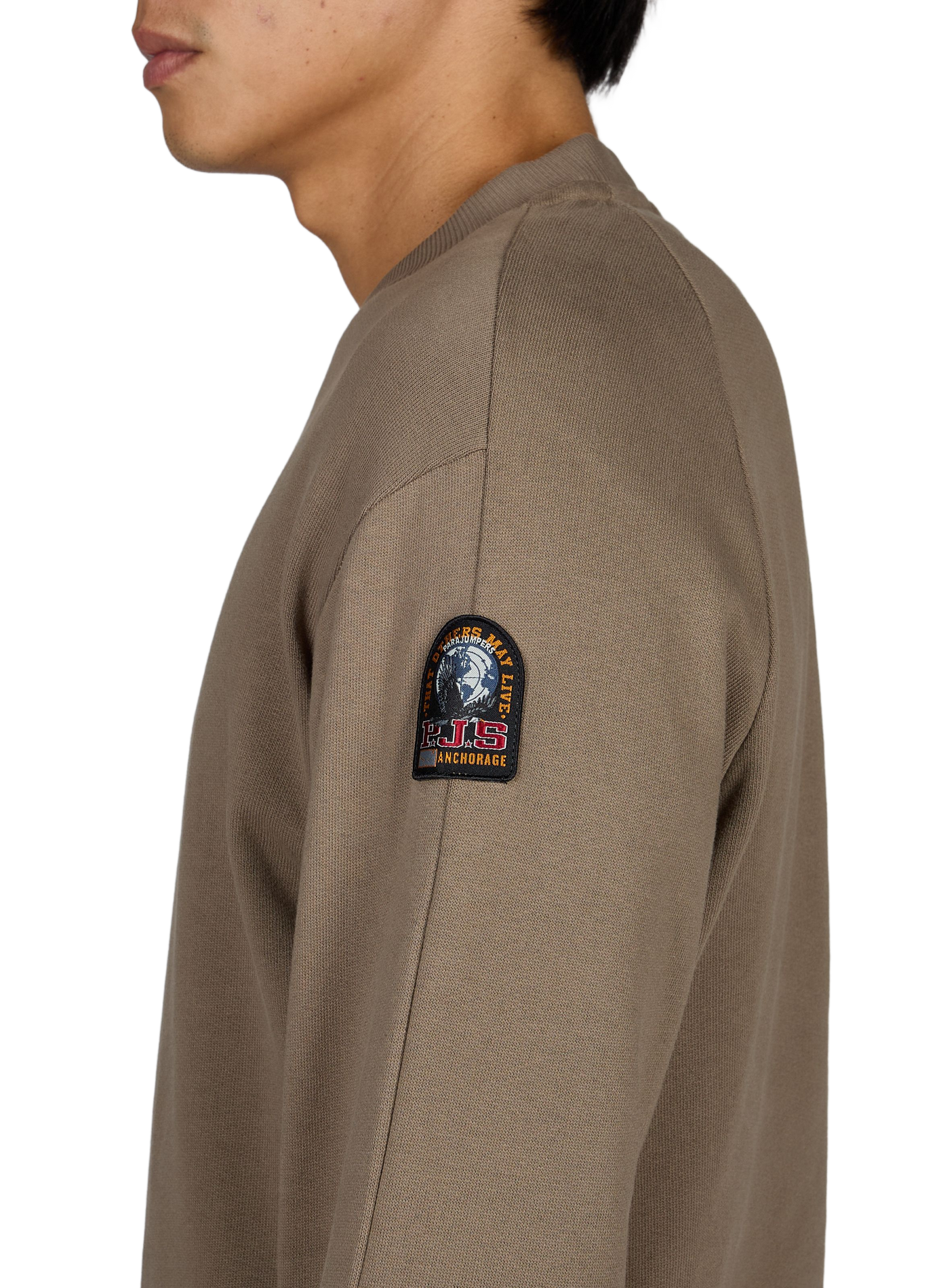 Ruime katoenen sweatshirt PARAJUMPERS Bruin