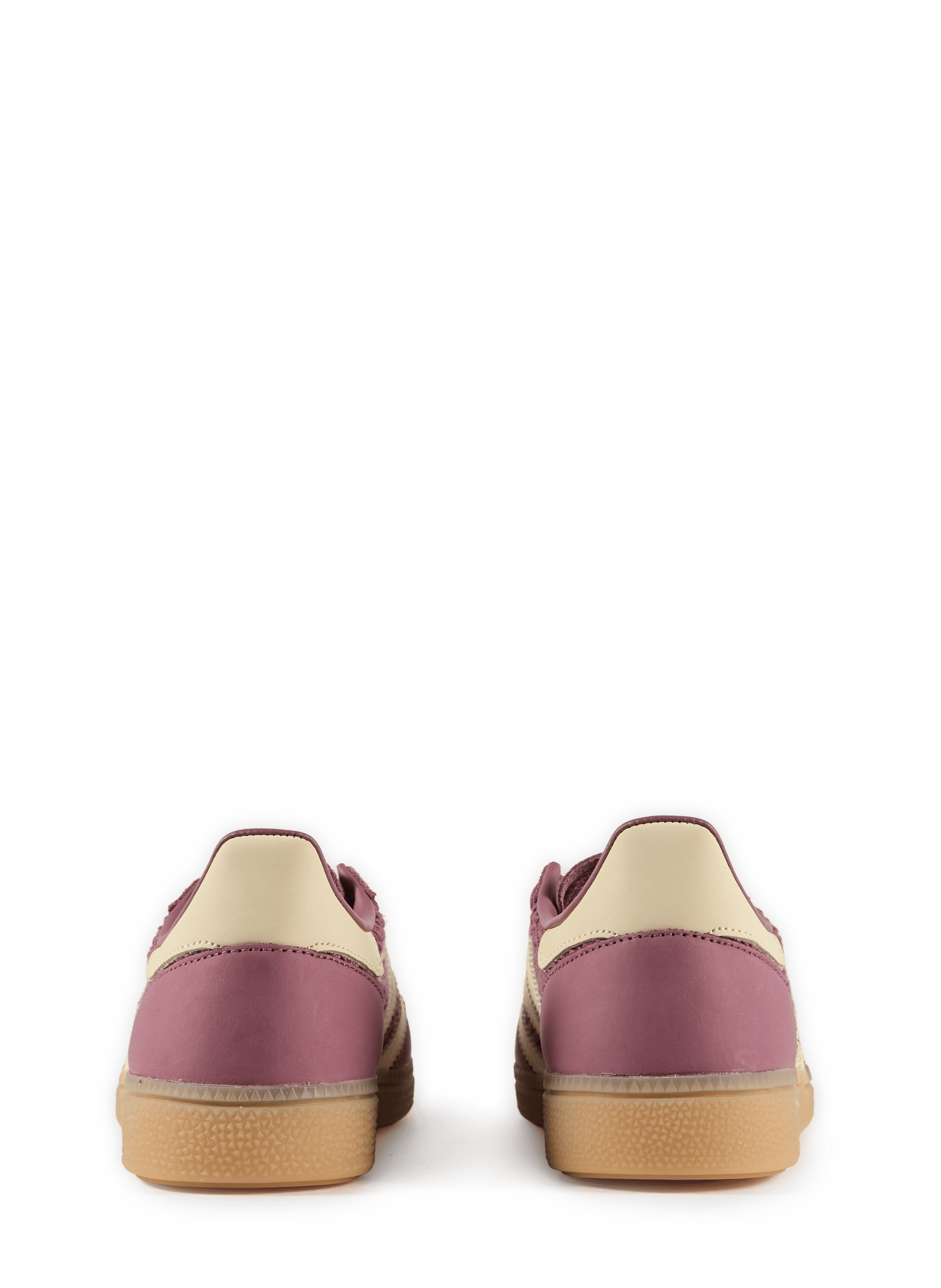 Zapatillas bajas de cuero ADIDAS Violeta