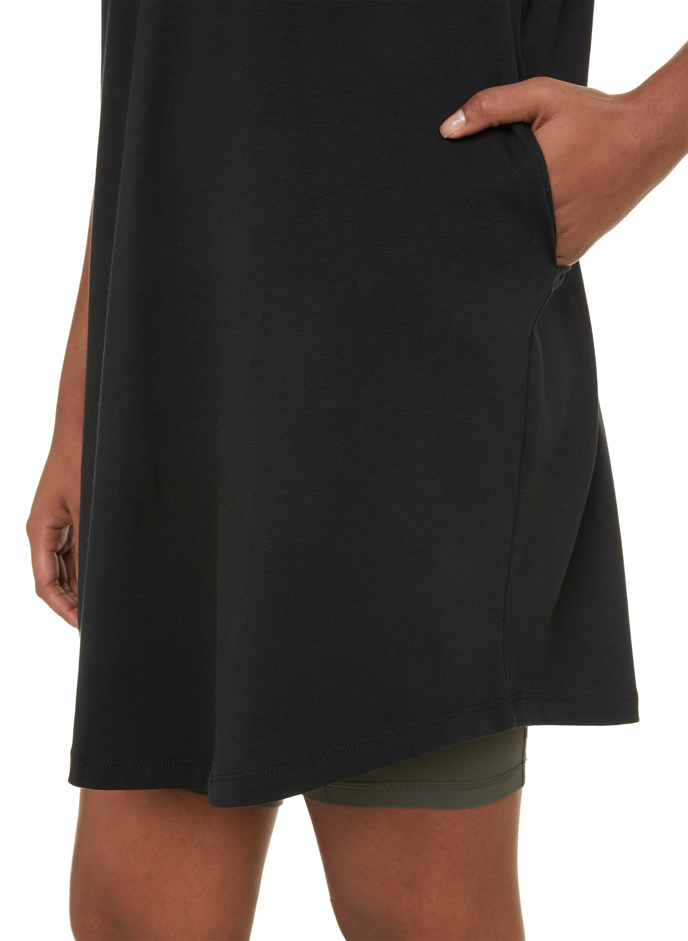 Halie stretch cotton dress UNIVERSAL STANDARD Black