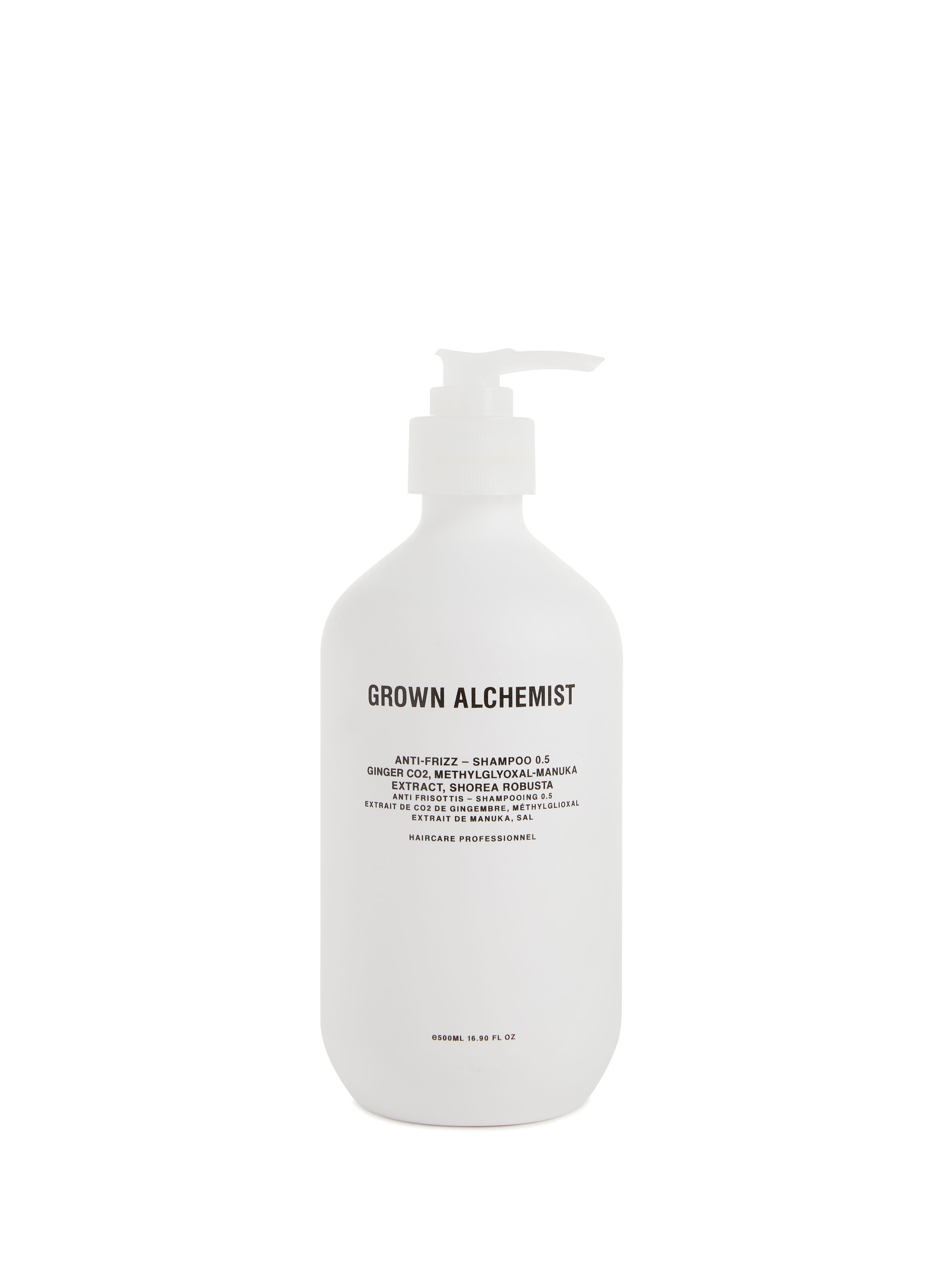 GROWN ALCHEMIST ANTI-FRIZZ - SHAMPOO 0.5 GINGER CO2, METHYLGLYOXAL-MANUKA EXTRACT No color