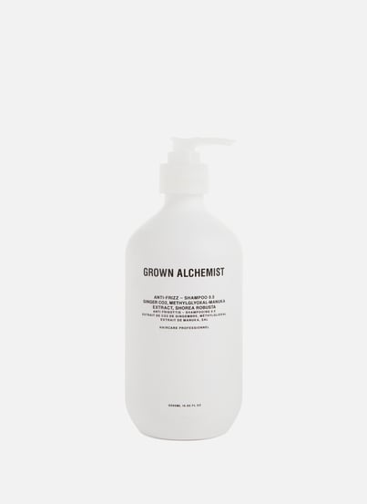 ANTI-FRIZZ - SHAMPOO 0.5 GINGER CO2, METHYLGLYOXAL-MANUKA EXTRACT GROWN ALCHEMIST ANTI-FRIZZ - SHAMPOO 0.5 GINGER CO2, METHYLGLYOXAL-MANUKA EXTRACT GROWN ALCHEMIST