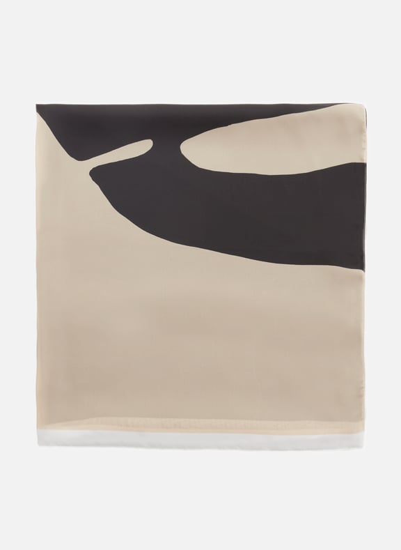 Foulard imprimé Beige by SAISON 1865 SAISON 1865 Foulard imprimé Beige