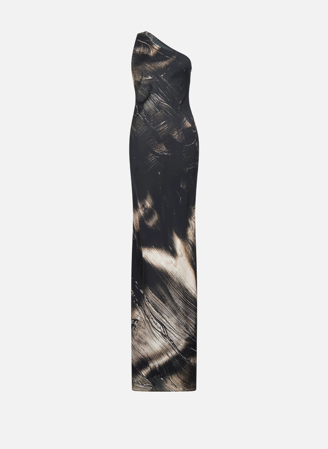 LOUISA BALLOU asymmetrical long dress