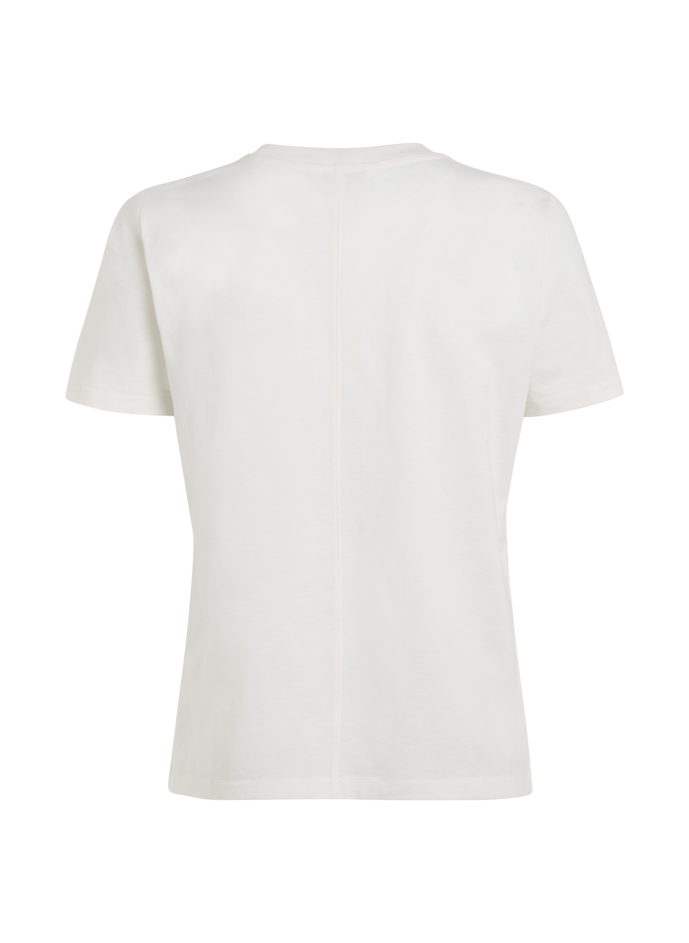 T-shirt avec logo brodé en coton