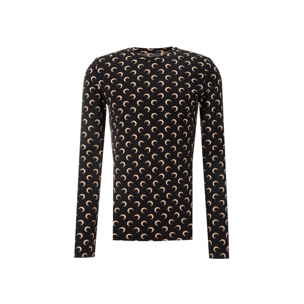 Top imprimé monogramme