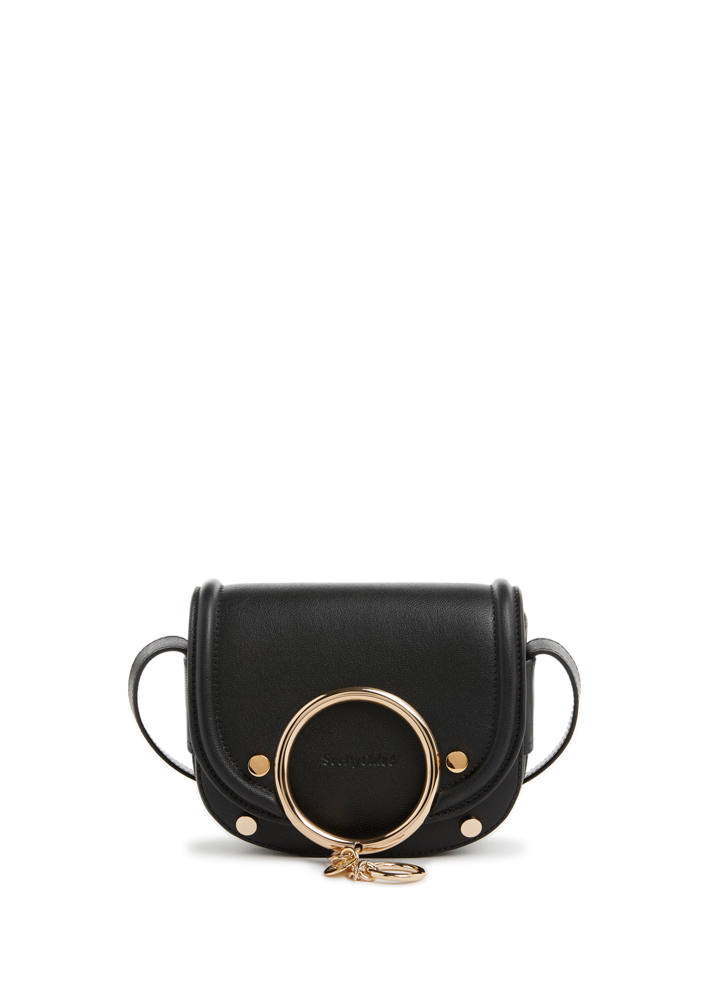 SEE BY CHLOÉ Leather shoulder bag  Black