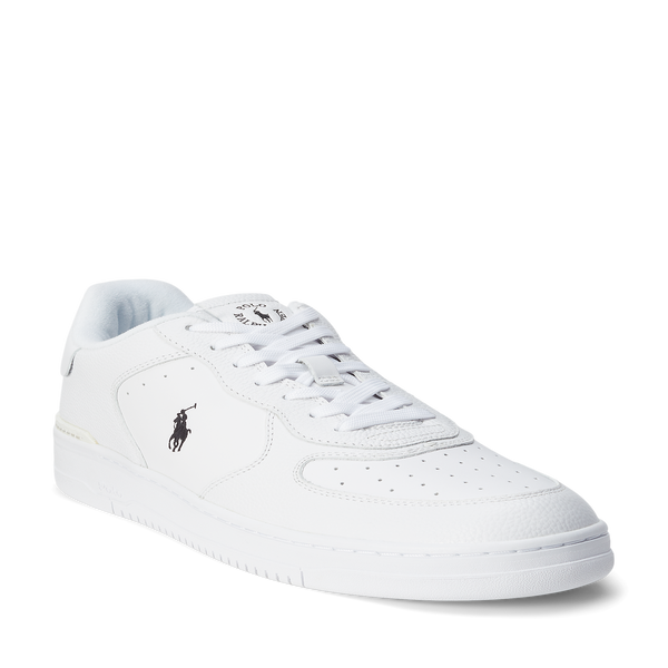 Polo Ralph Lauren Leather Trainers In White