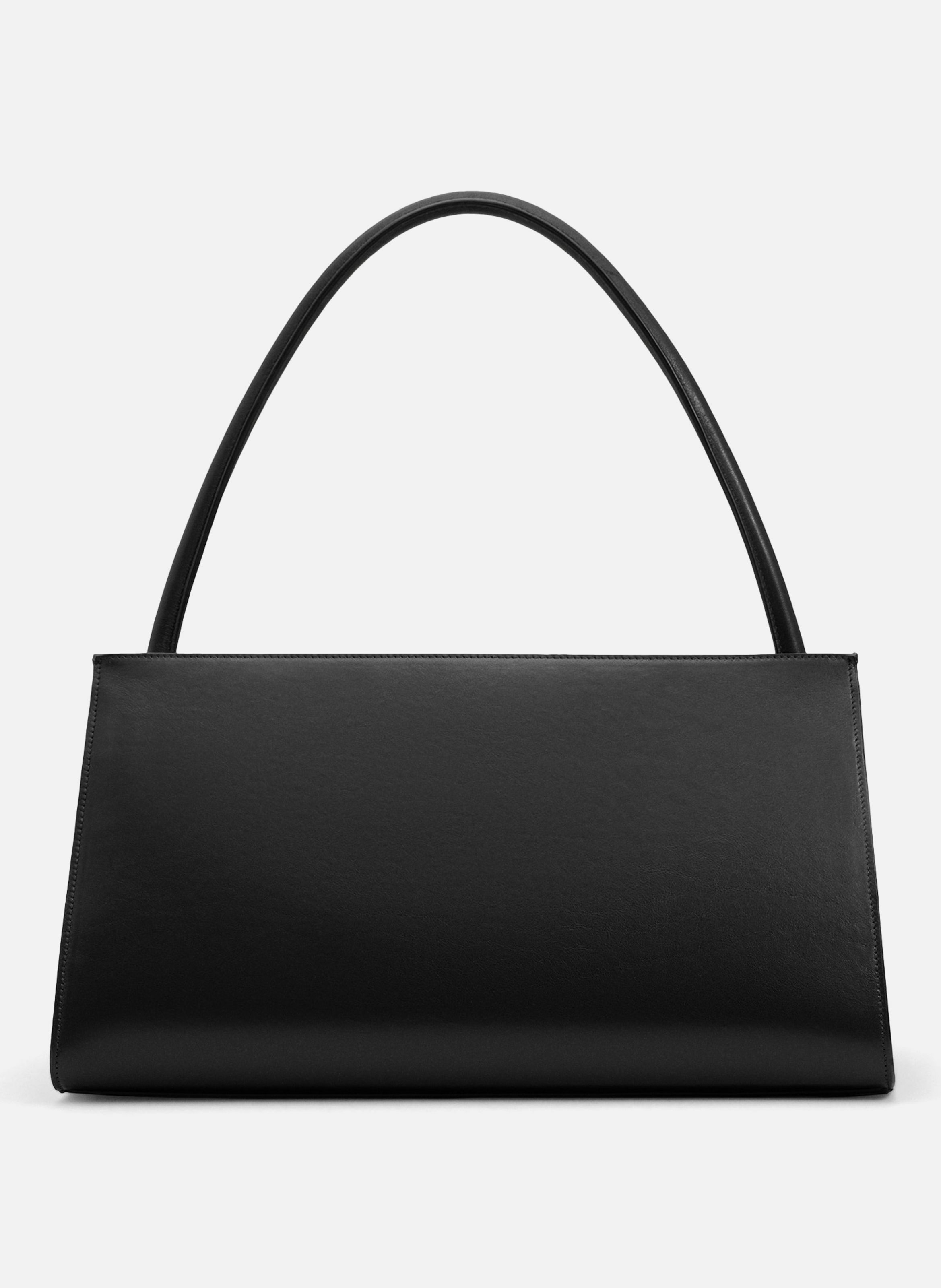 Sac Mimi En Cuir Lisse unisexe AMI PARIS Noir