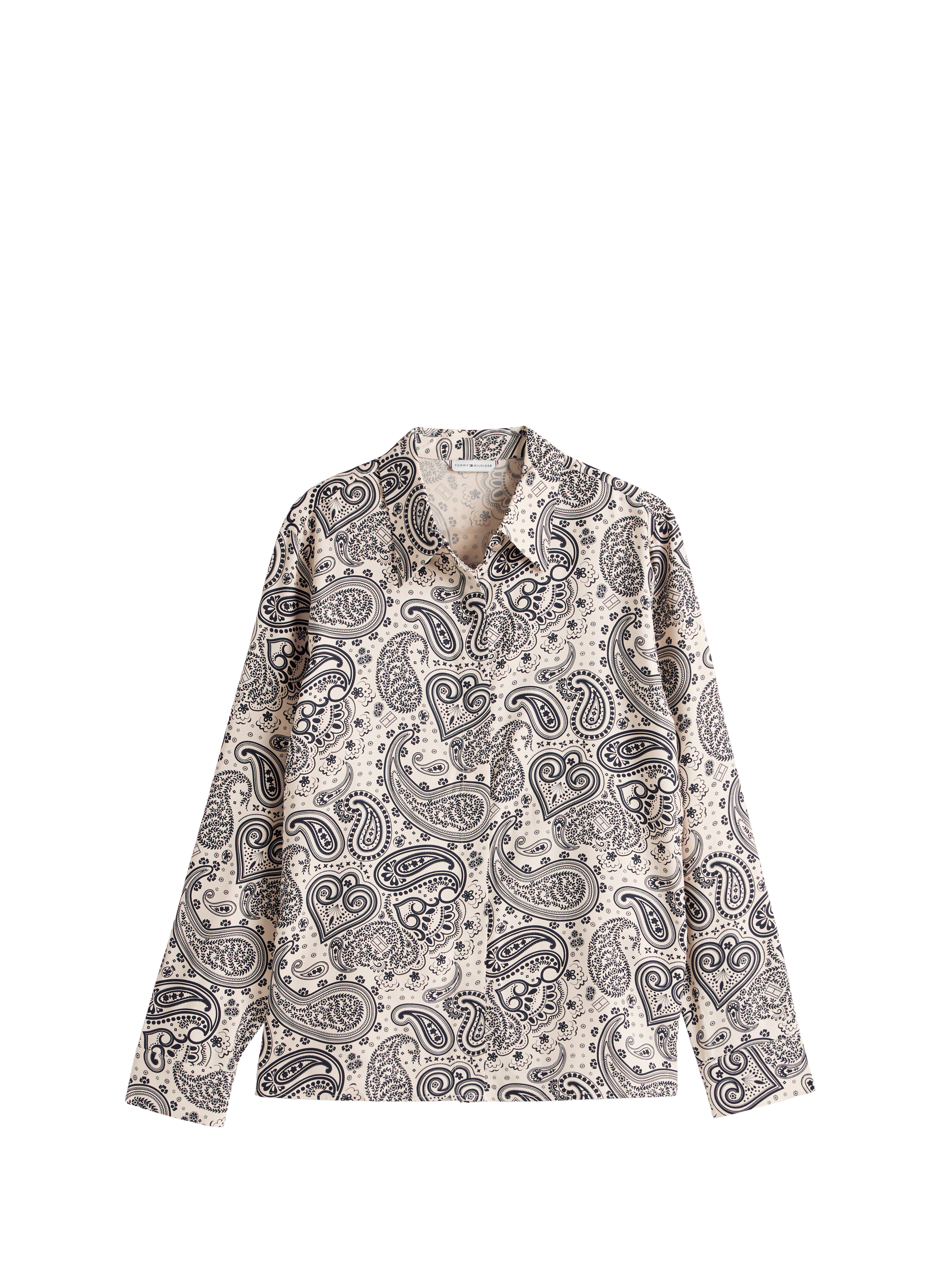 Standard fit shirt with hidden placket TOMMY HILFIGER Multicolour