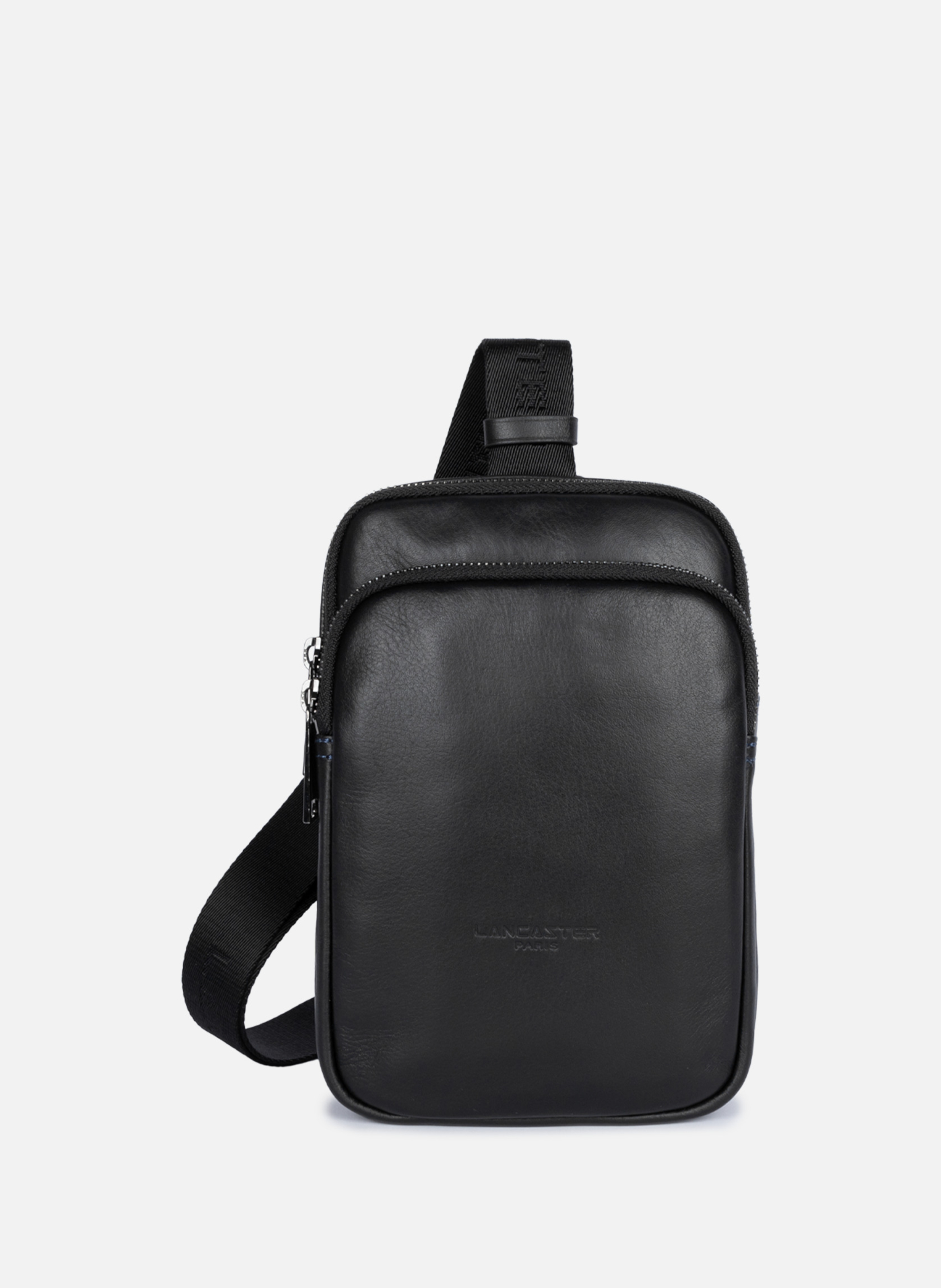 LANCASTER Body bag - Soft Vintage Homme Black