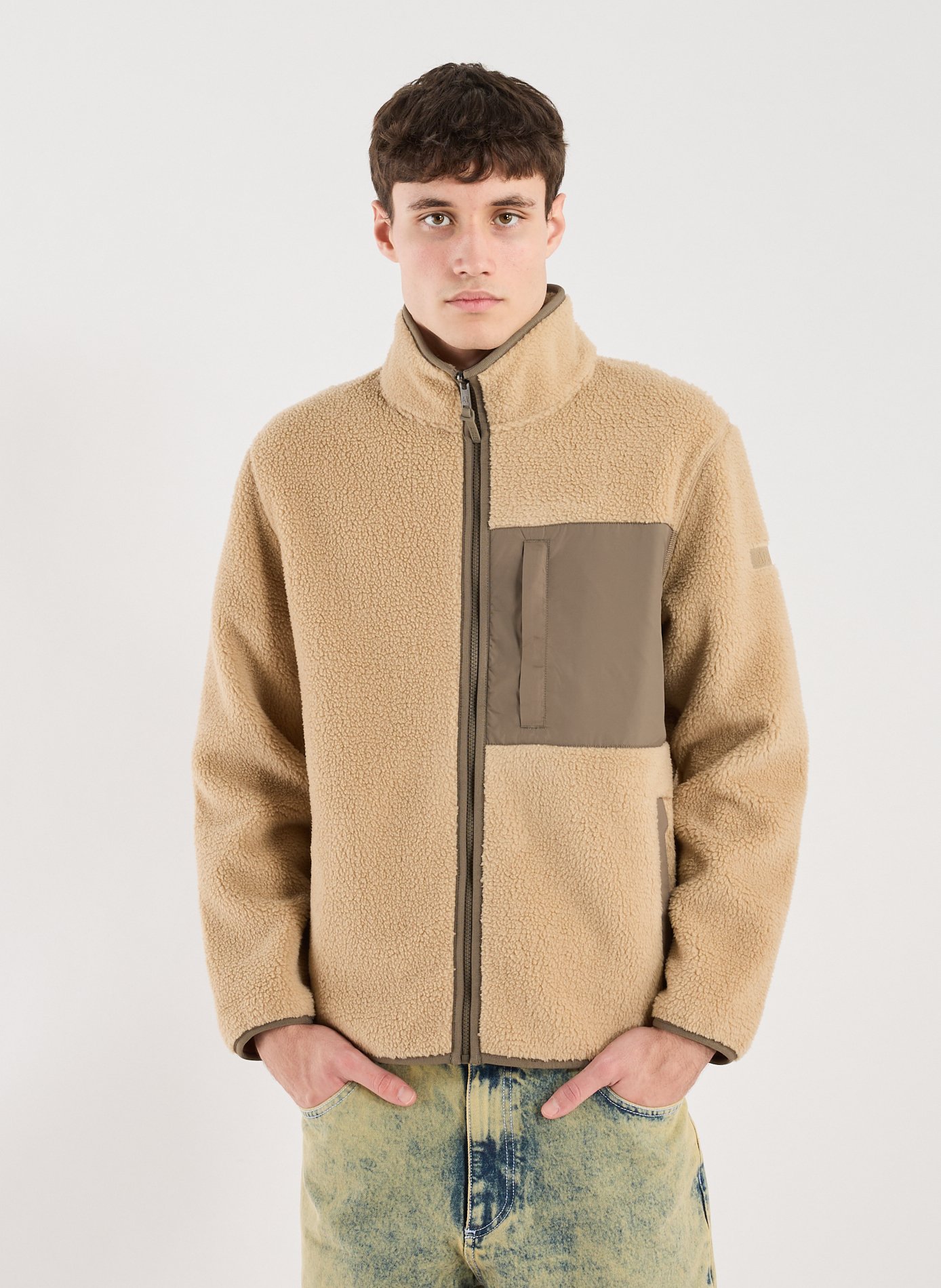 Plain jacket AIGLE Brown